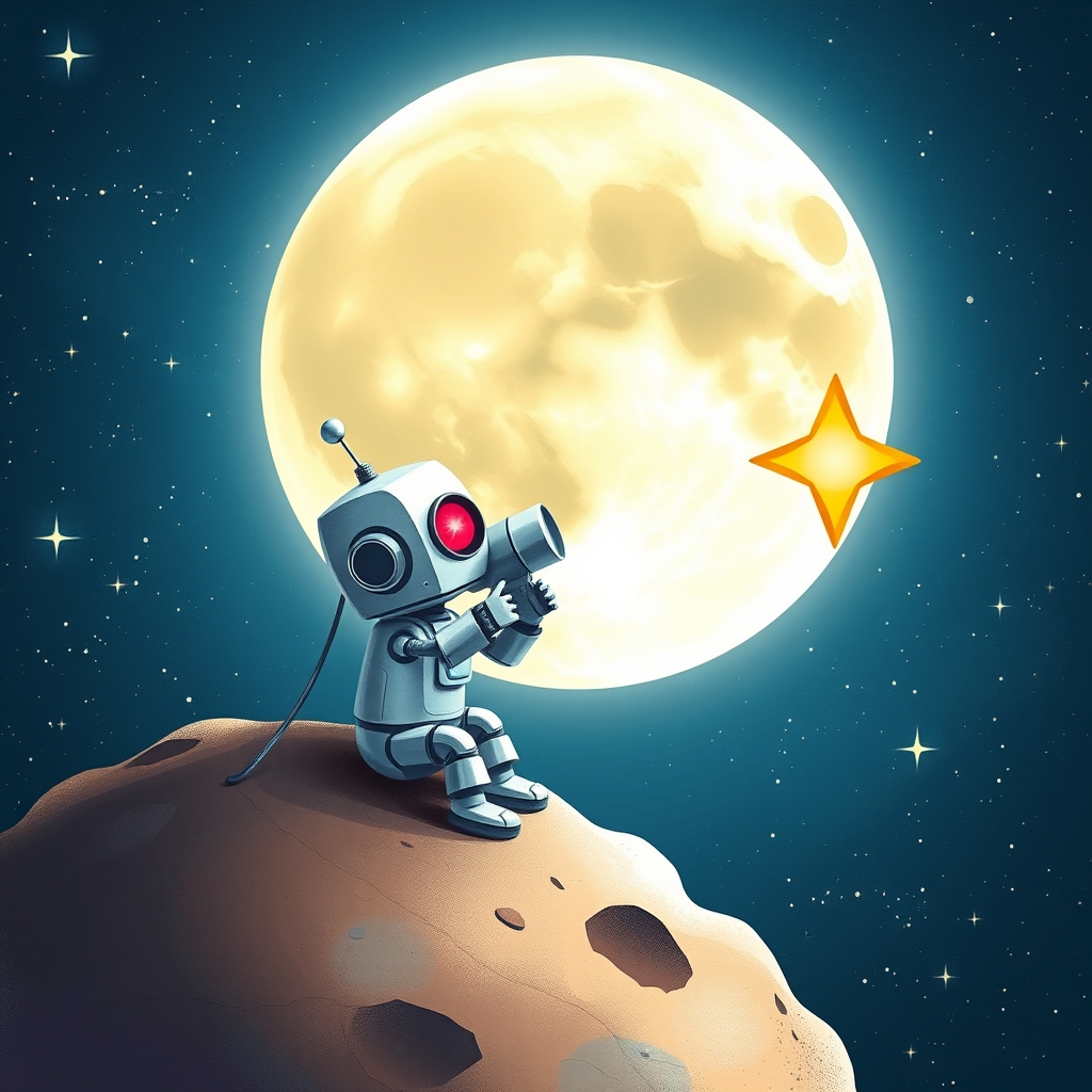 El viaje de Centellita hacia la luna de queso