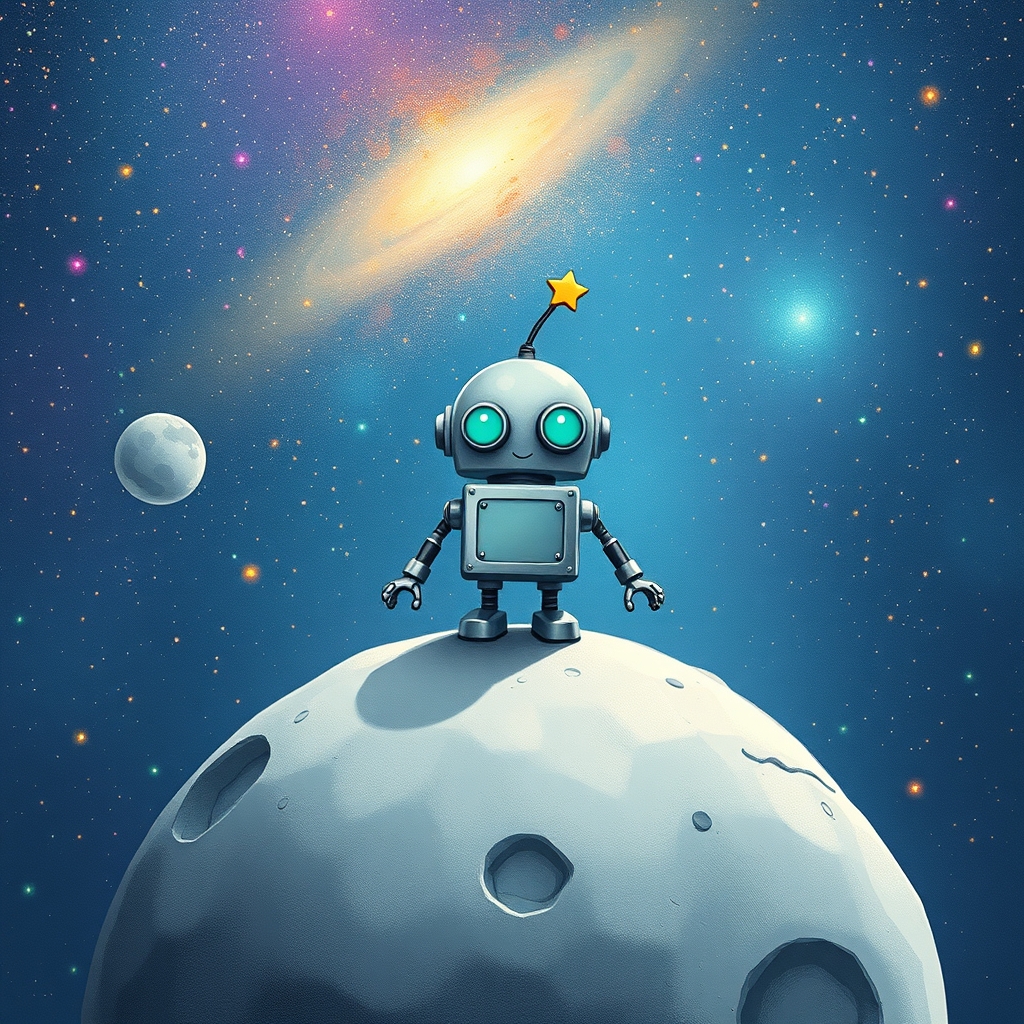 El pequeño robot que buscaba una estrella