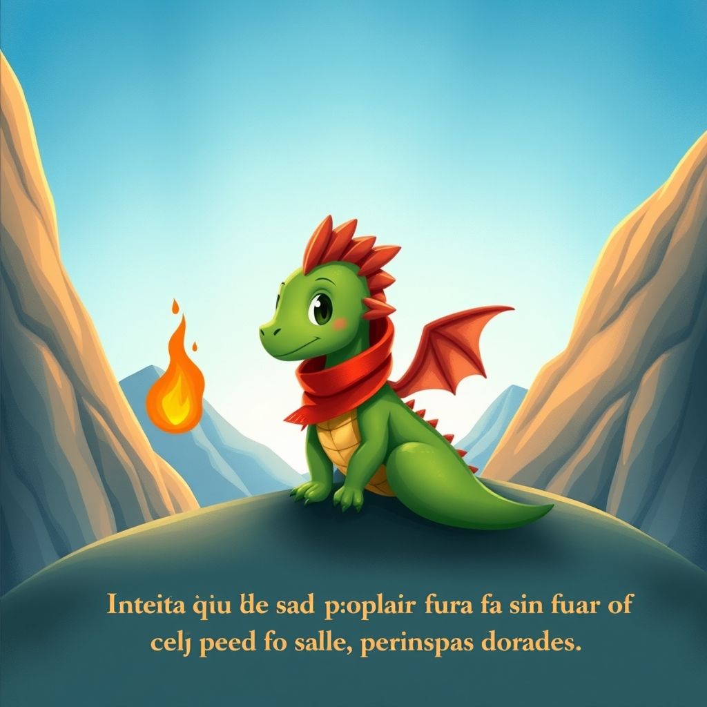 Portada de El pequeño dragón y el secreto del fuego de colores