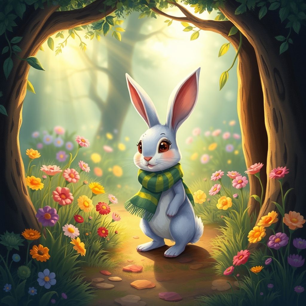 Portada de Luna y el jardín secreto de las flores musicales