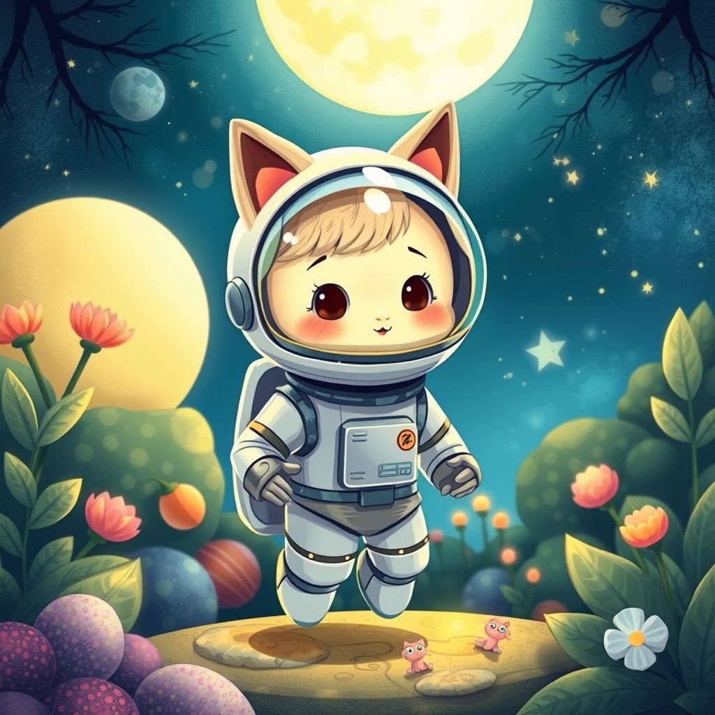 Portada de El viaje de Luna a la luna de queso
