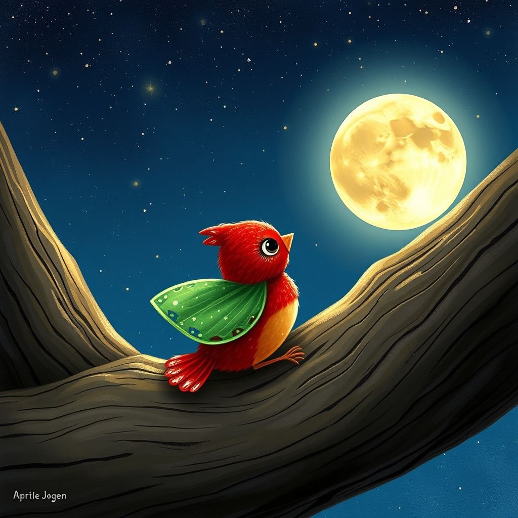 Portada de La pequeña ardilla que viajó a la Luna