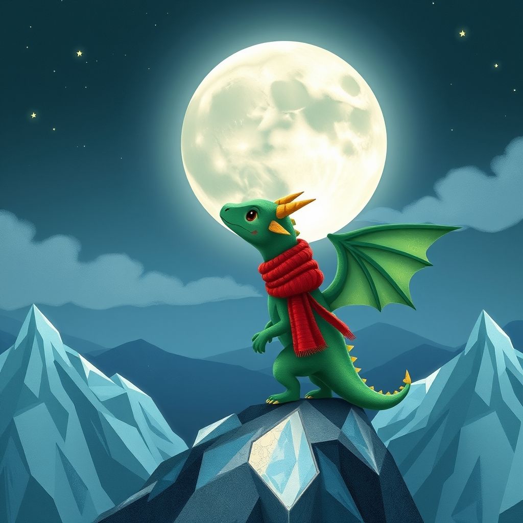 Portada de El pequeño dragón que quería tocar la luna