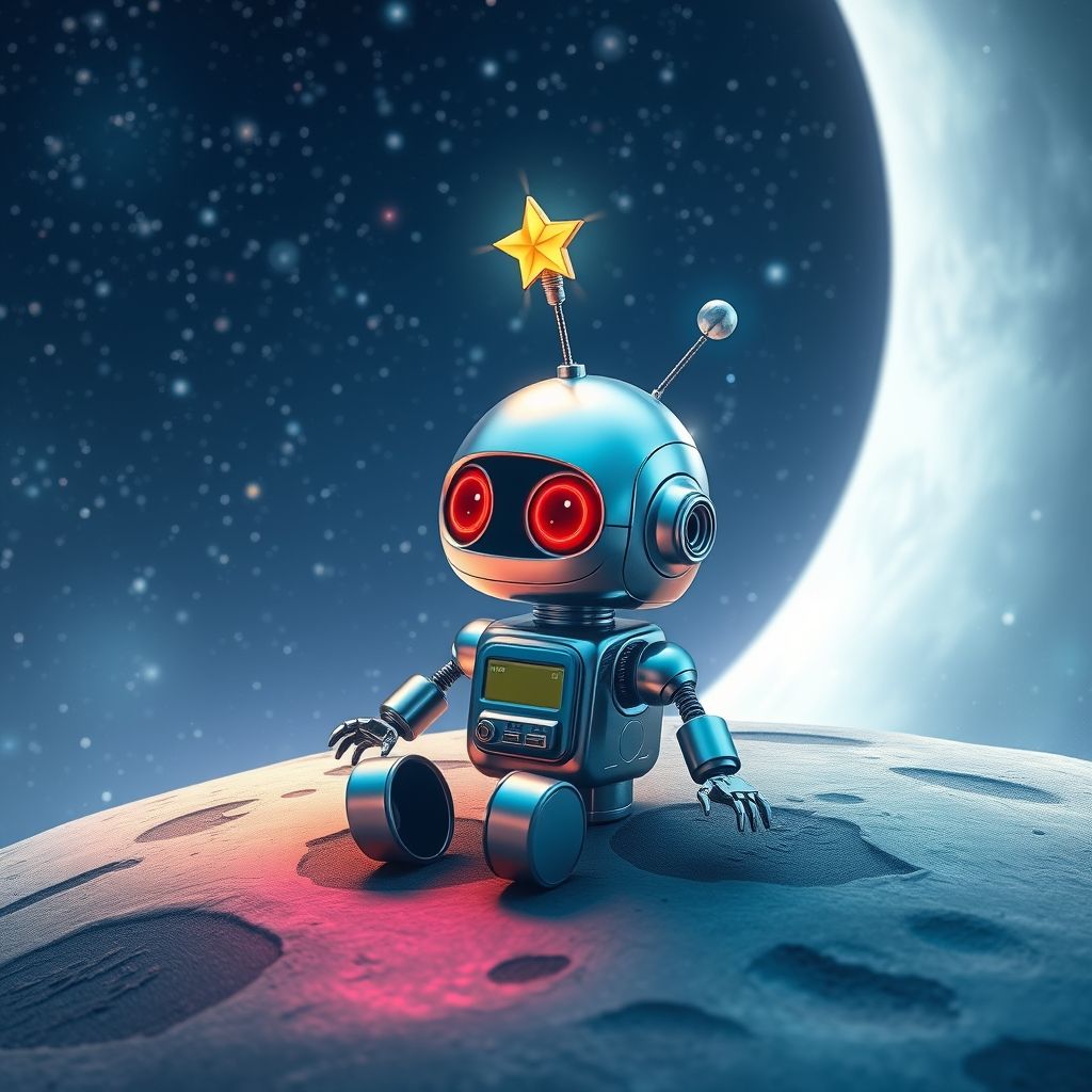 Portada de El viaje del robot estelar