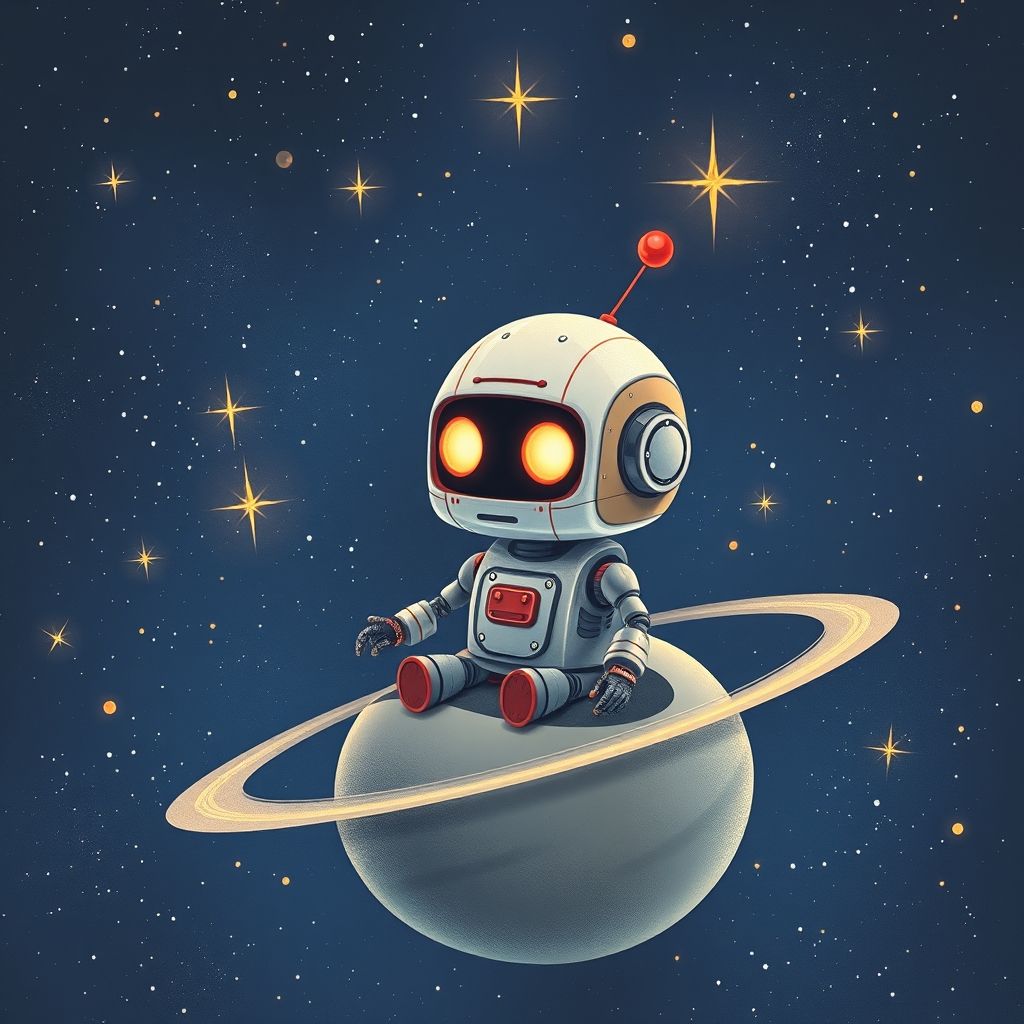 El pequeño robot que buscaba una estrella