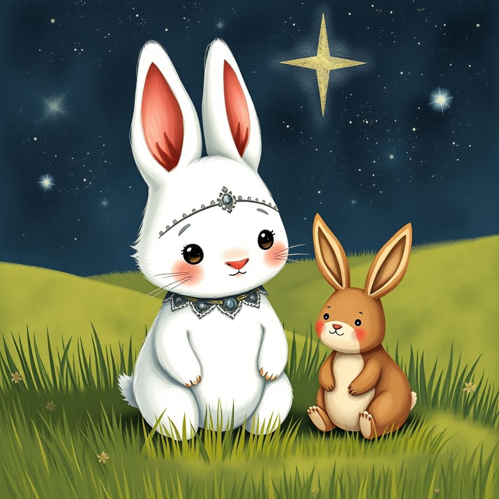 Portada de El conejo de las estrellas