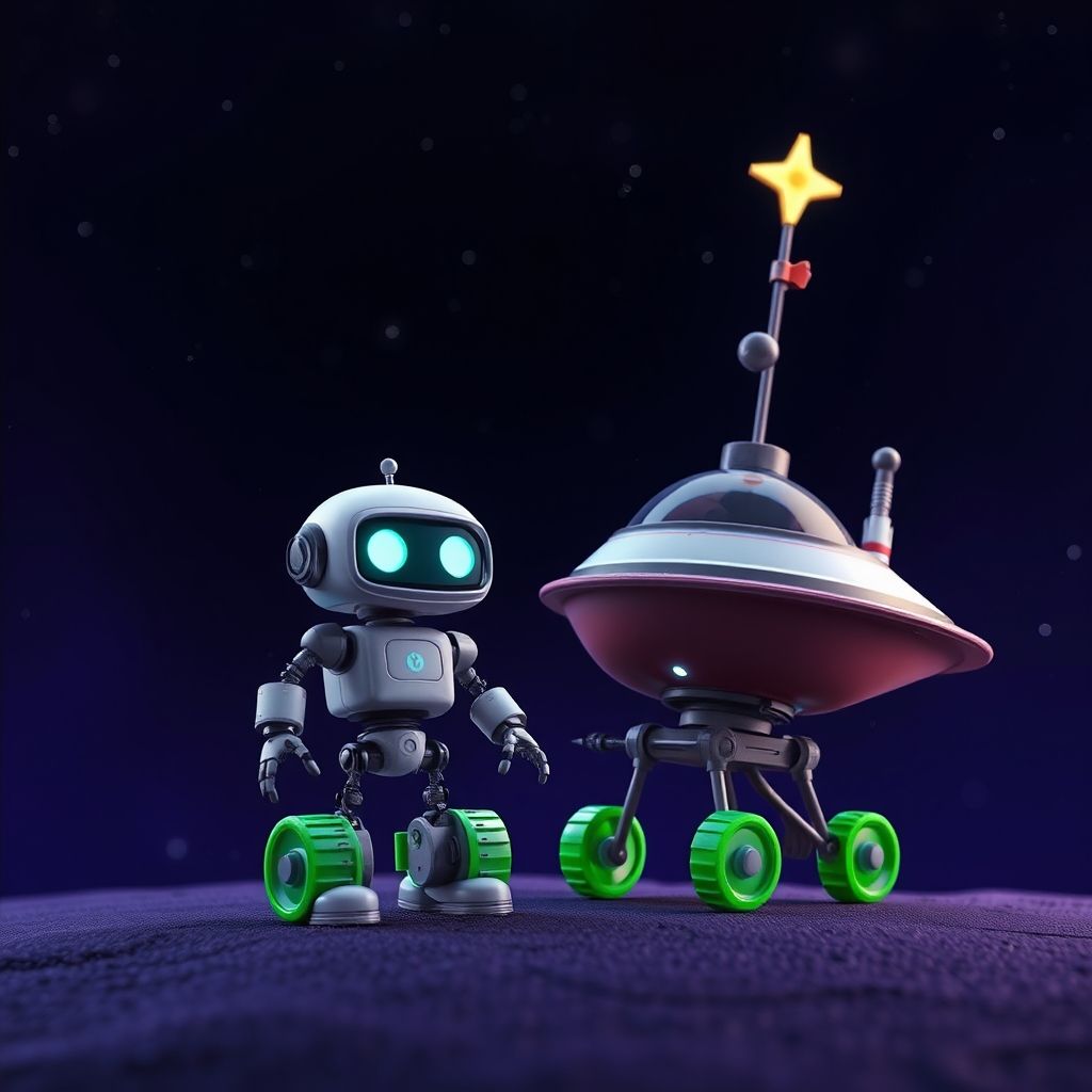 Portada de El viaje de Sparky a la luna