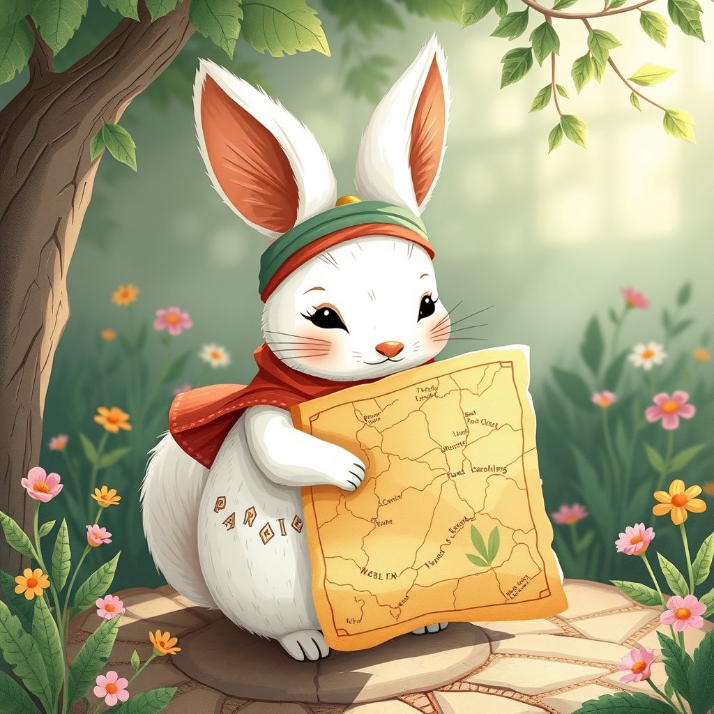 Portada de El gran viaje del conejo Copo y su mapa de estrellas