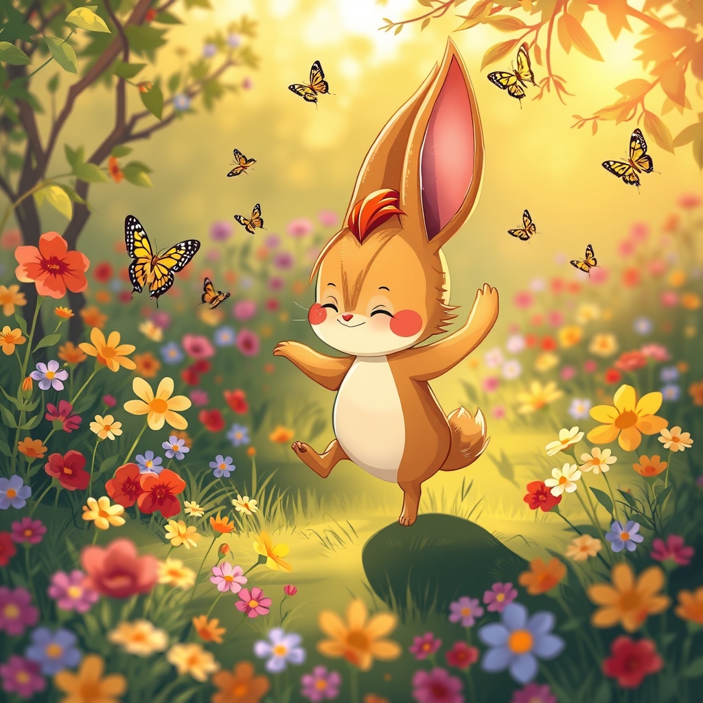 La conejita y el patito perdido