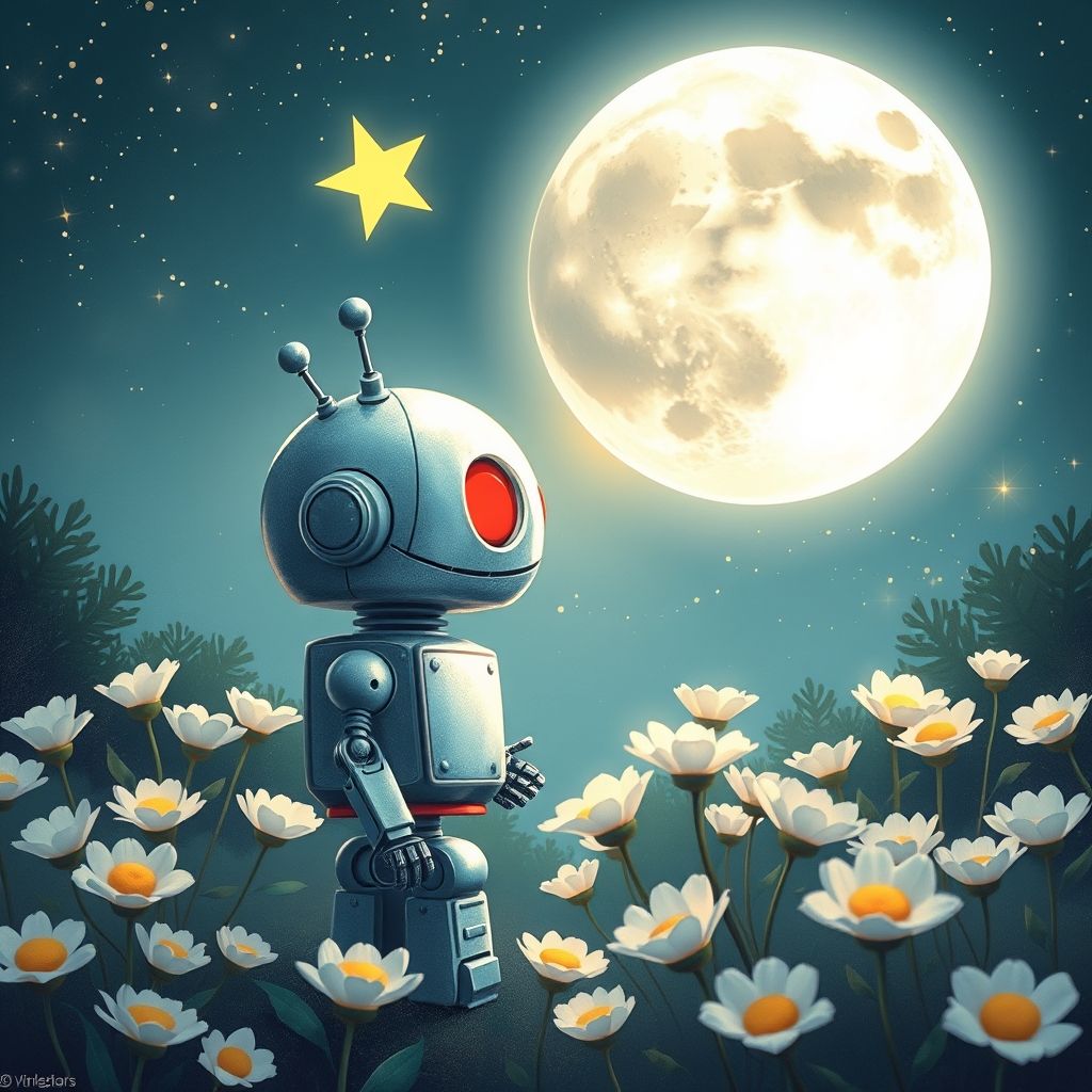 El pequeño robot que quería alcanzar la luna