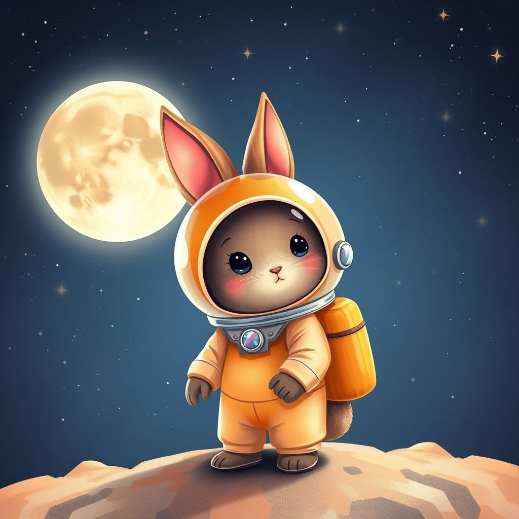 Portada de El viaje de Copito a la luna de queso
