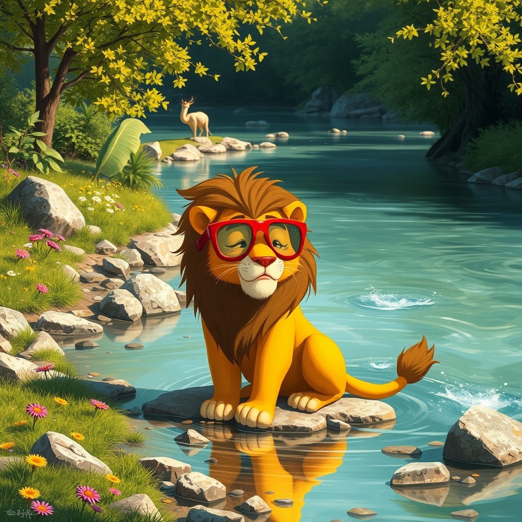 Leo y el misterio del río risueño