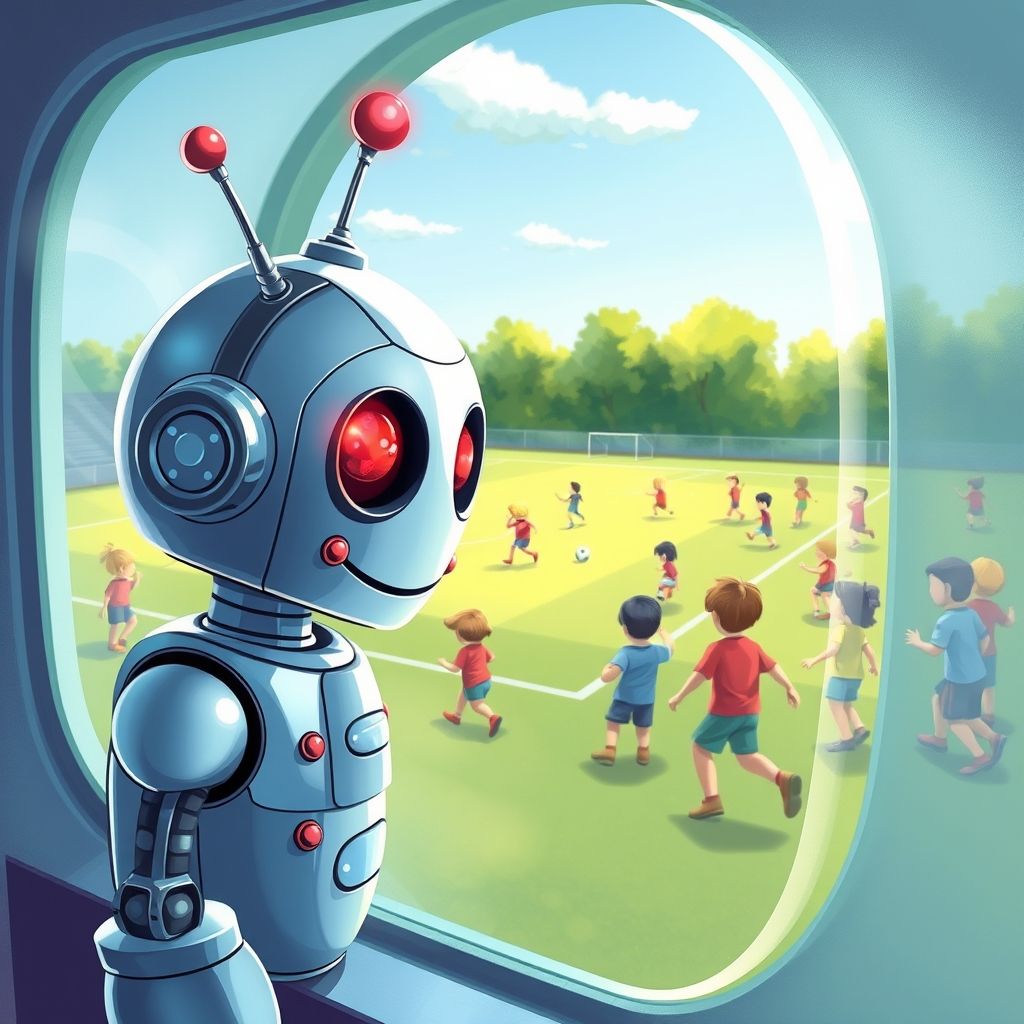 El pequeño robot que amaba el fútbol