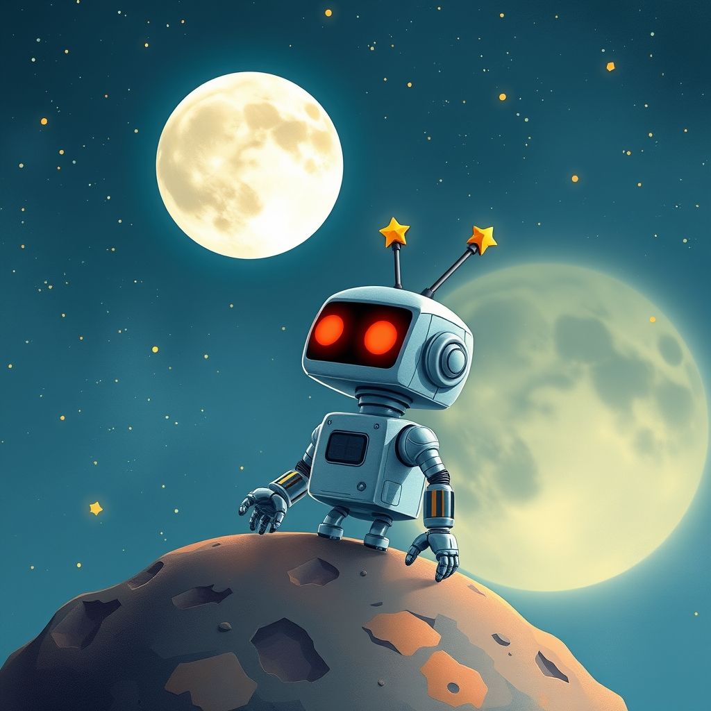 Portada de El viaje de R-4 a la luna de queso
