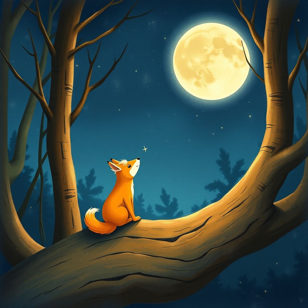 Portada de El zorro y la luna de plata