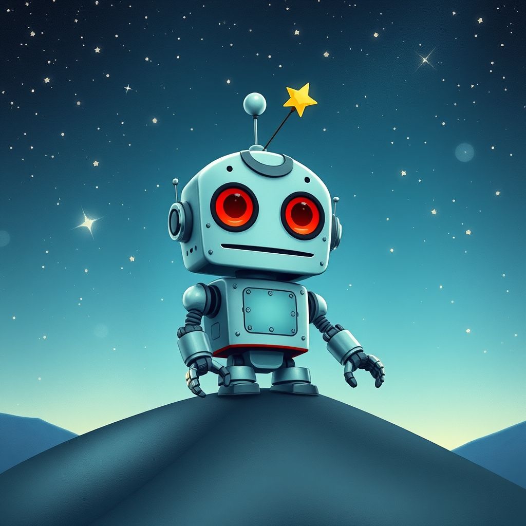 El viaje de Robi a las estrellas de caramelo