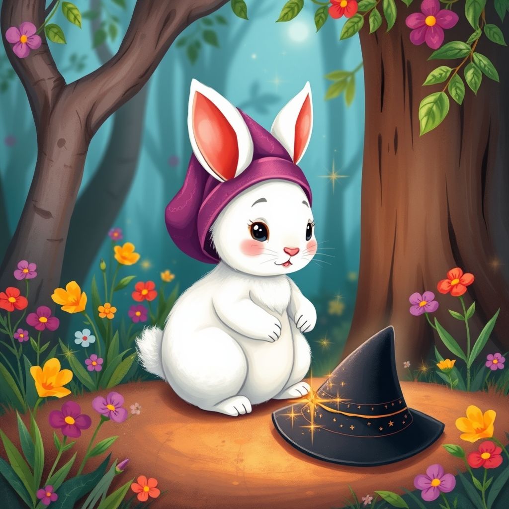El conejo y el sombrero mágico