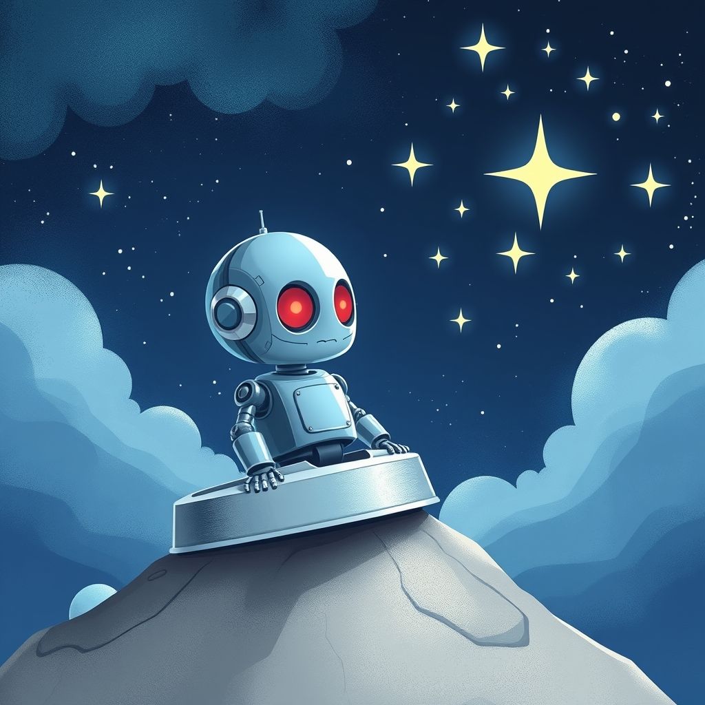 El pequeño robot que quería tocar las estrellas