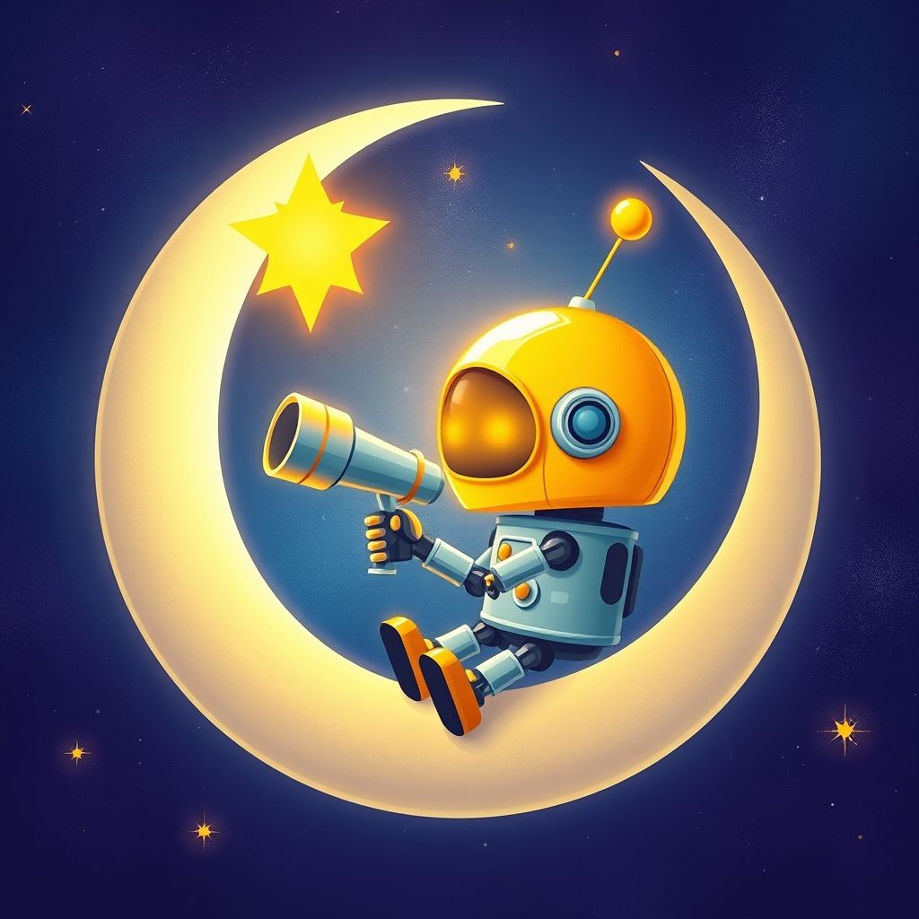 El pequeño robot y la estrella perdida