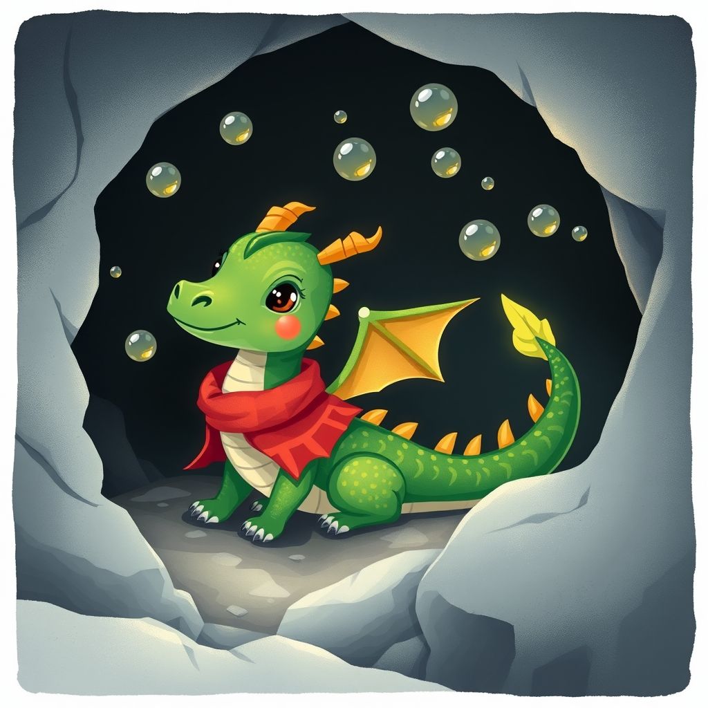 El dragón que soplaba pompas de jabón