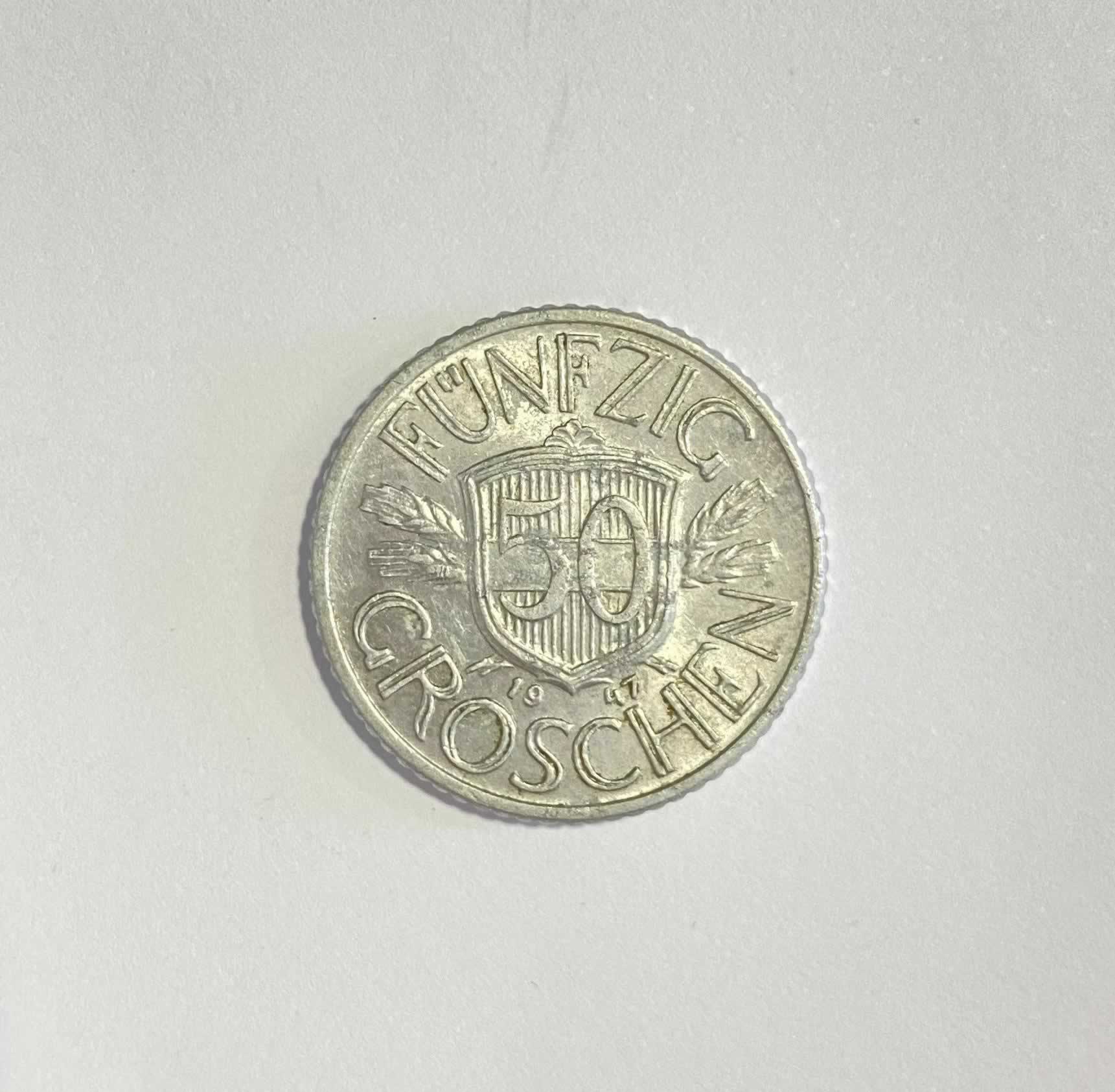 Anverso de 50 Groschen, 1947
