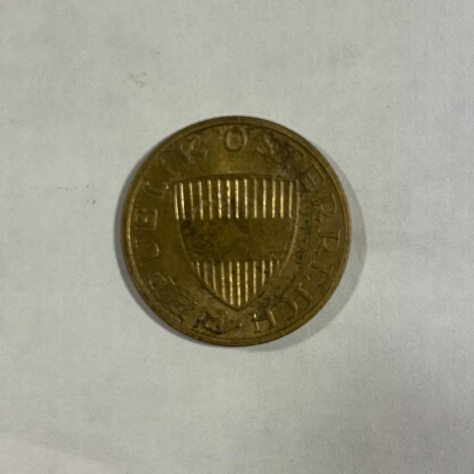 Reverso de 50 Groschen, 1978