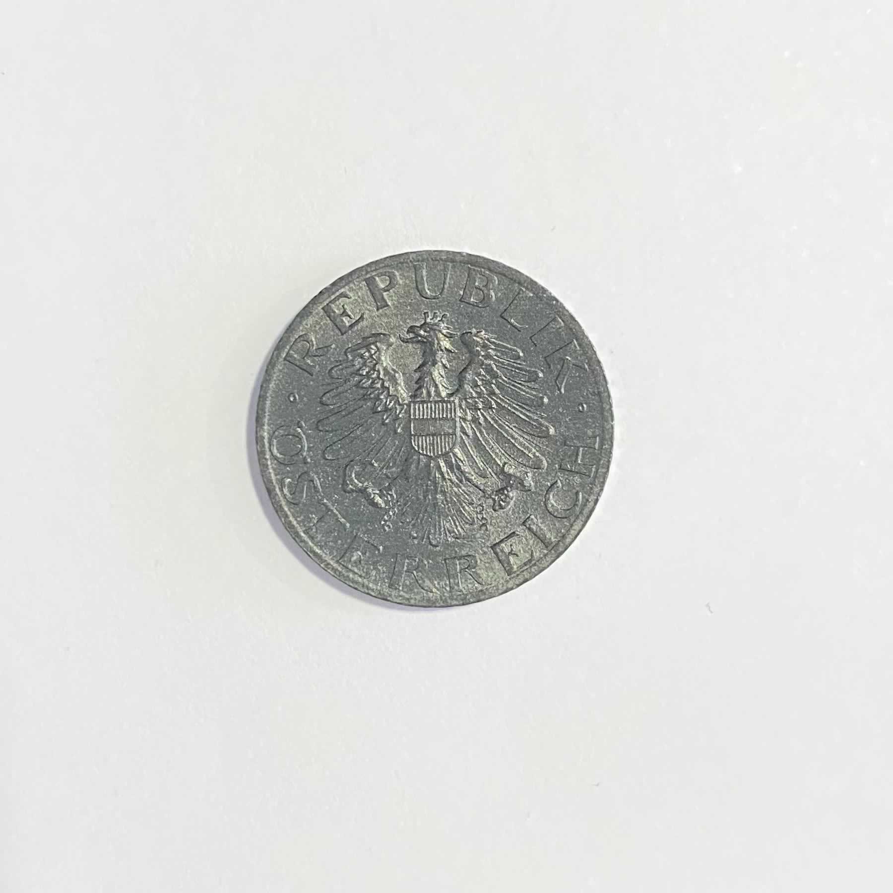 Reverso de 5 Groschen, 1982