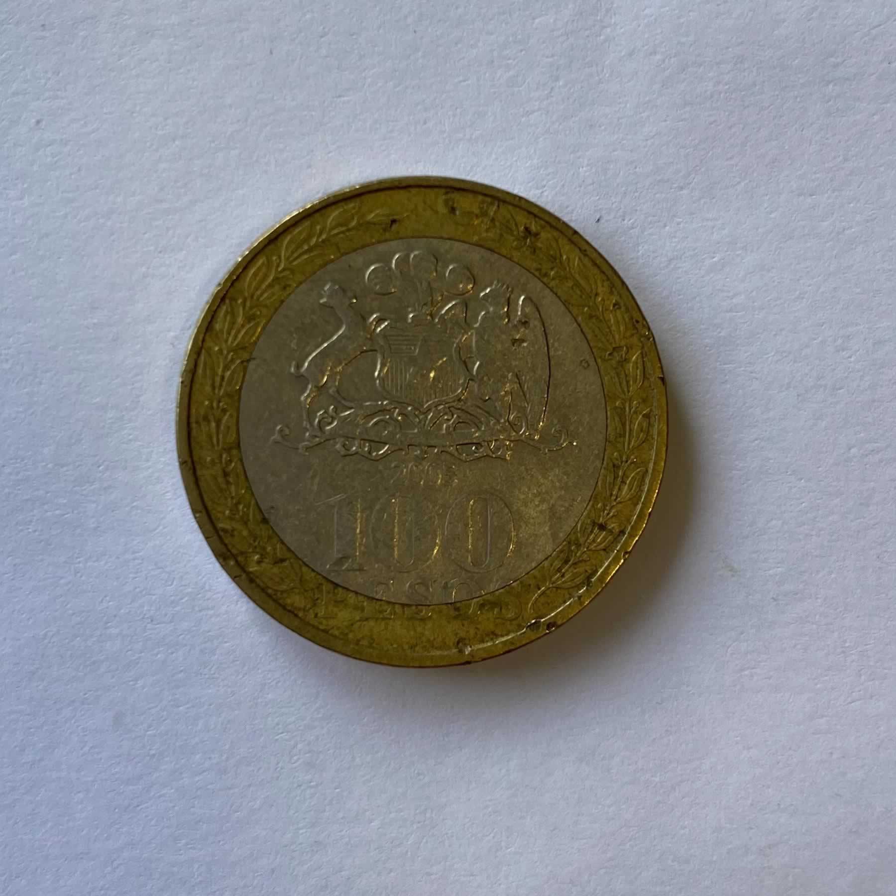 Anverso de 100 Pesos, 2005