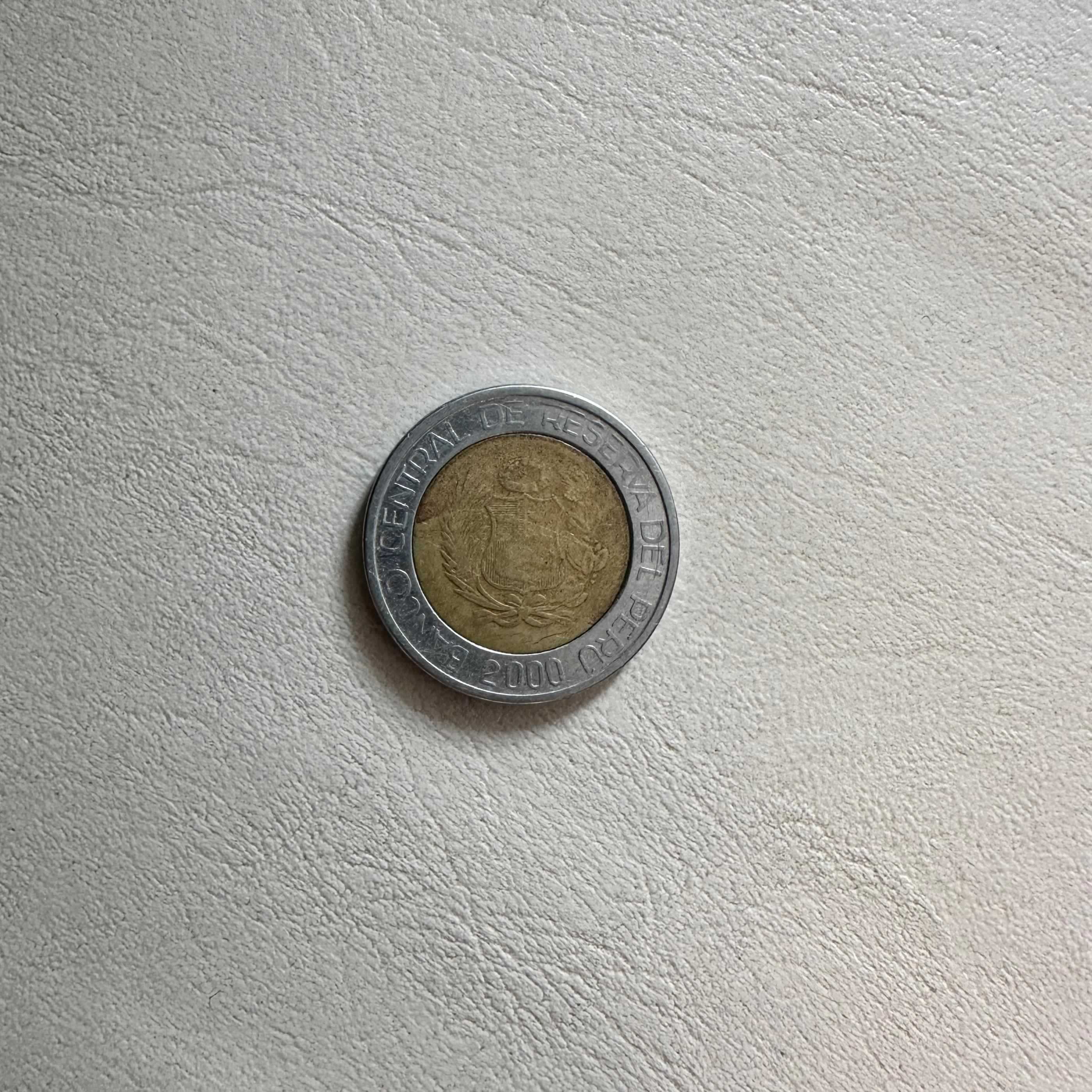 Reverso de 5 Soles, 2000