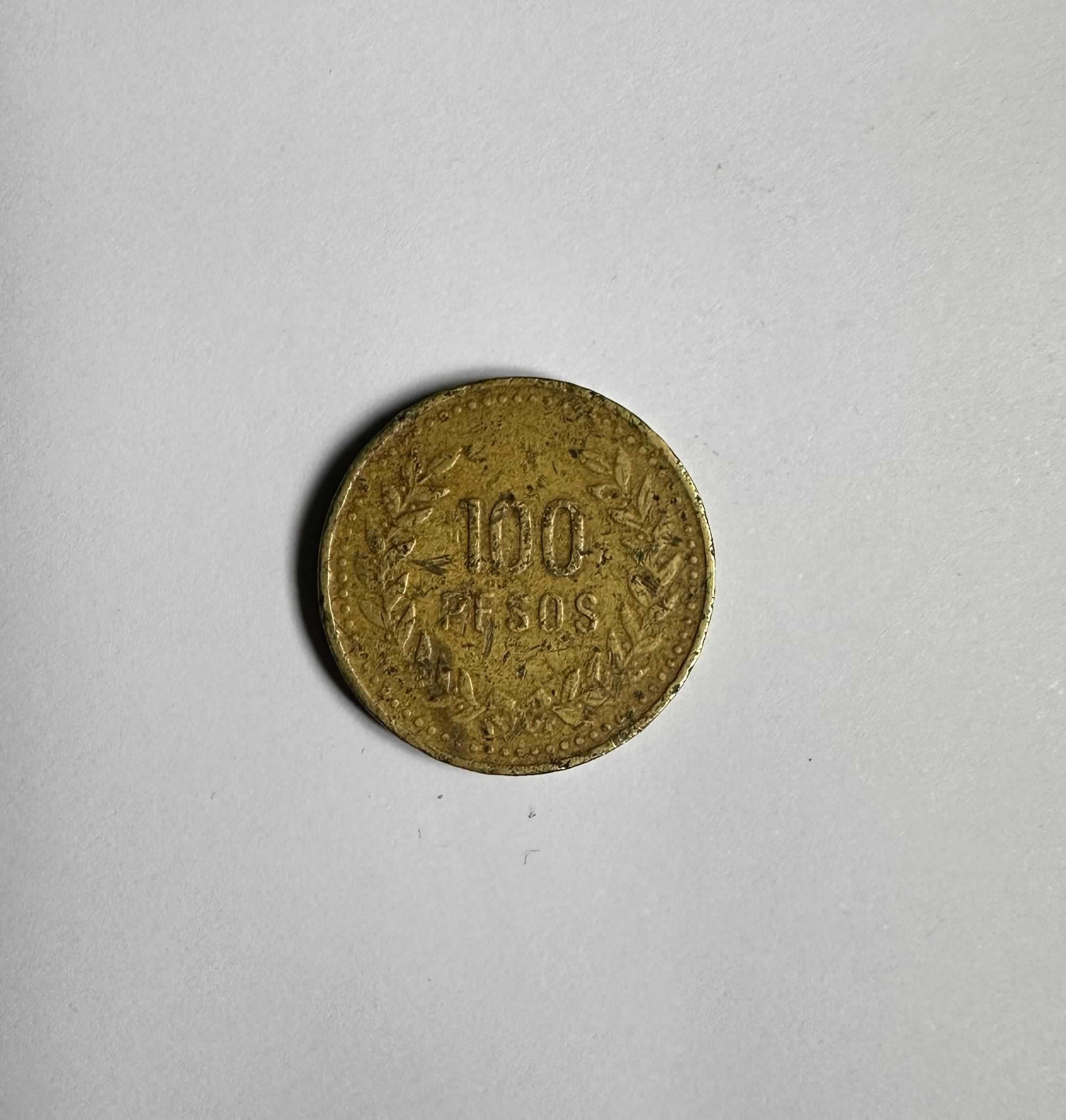 Anverso de 100 Pesos, 1992