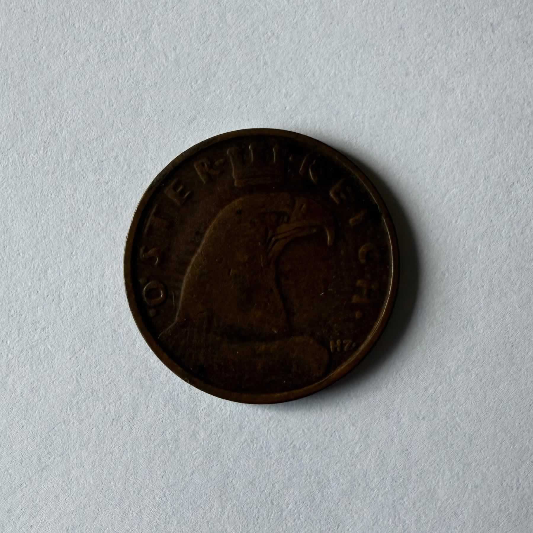 Reverso de 1 Groschen, 1925