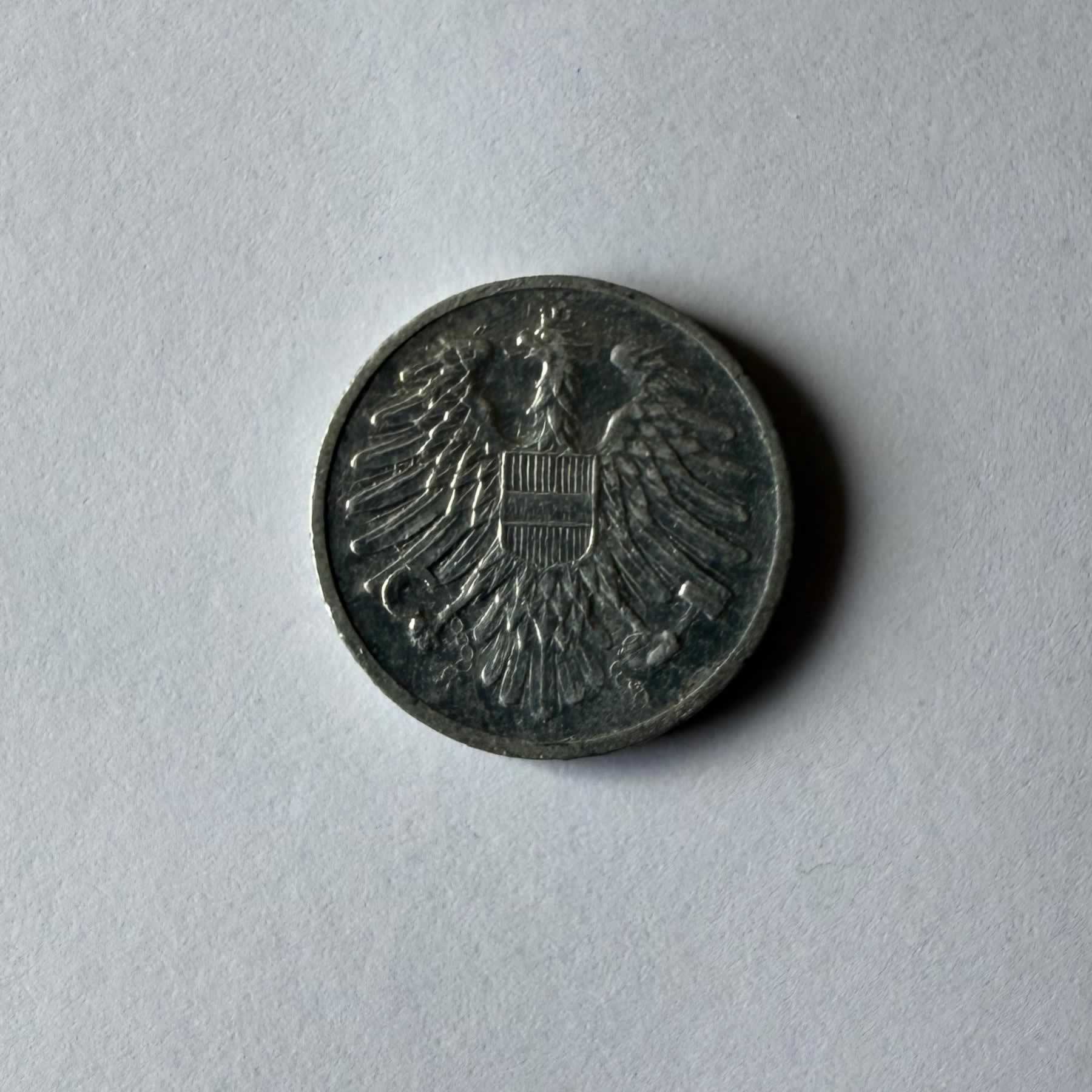 Reverso de 2 Groschen, 1973