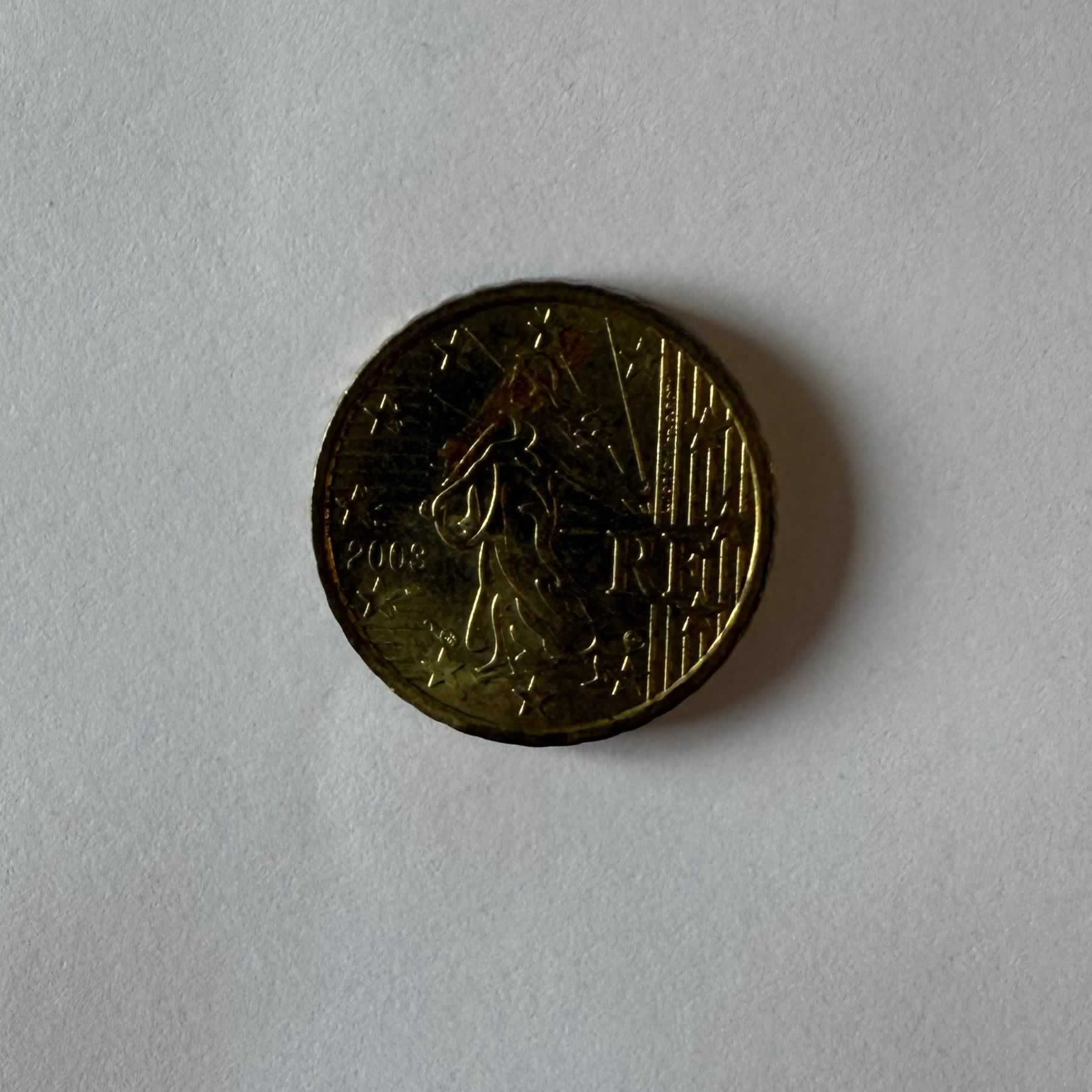 Reverso de 10 Euro Cent, 2003