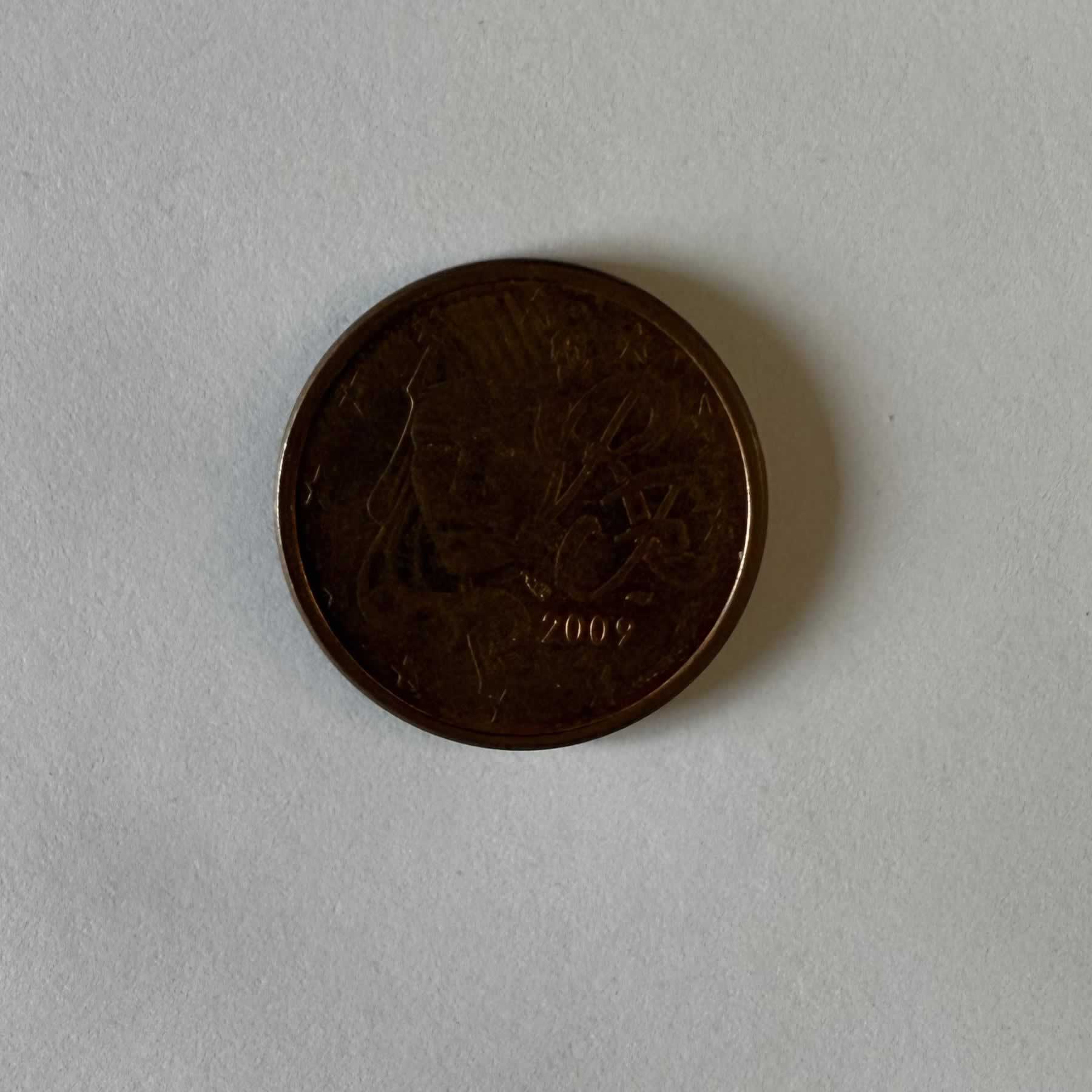 Reverso de 10 Euro Cent, 2009