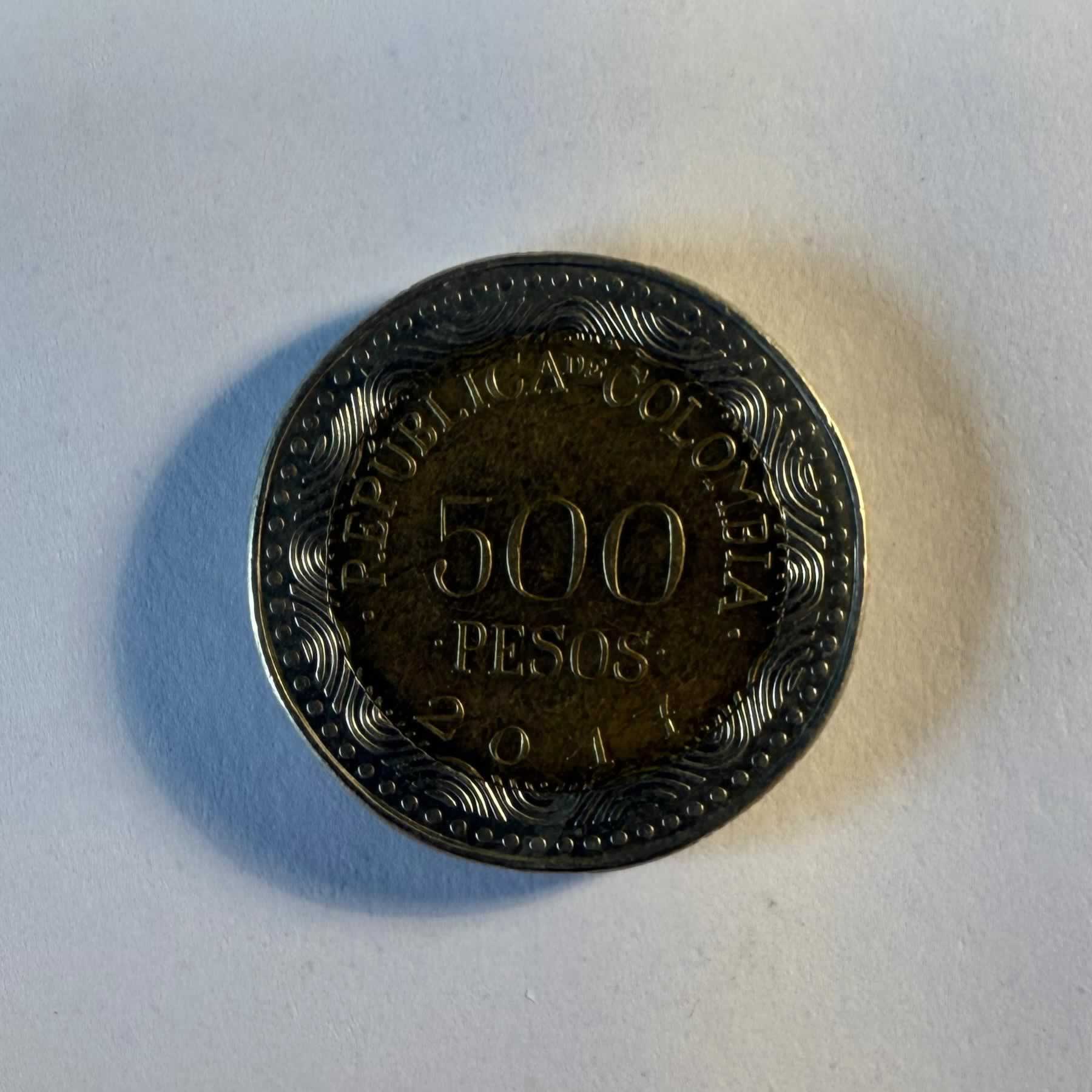 Anverso de 500 Pesos, 2015, 2016, 2017