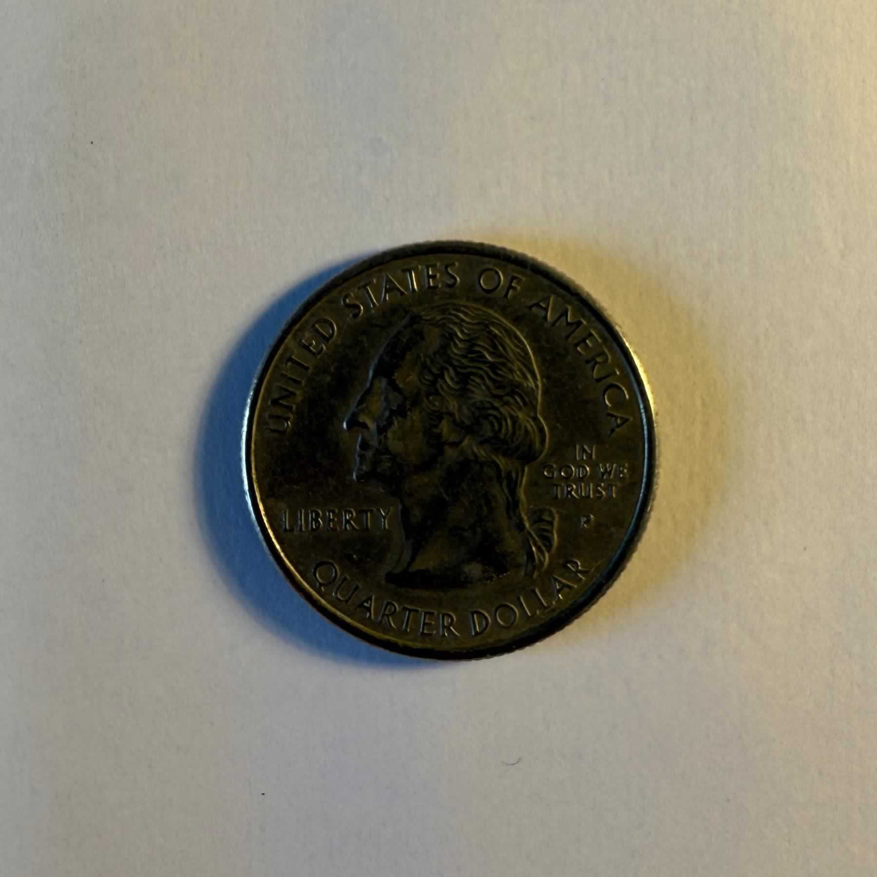 Anverso de 1/4 Dollar, 2007, Estados Unidos