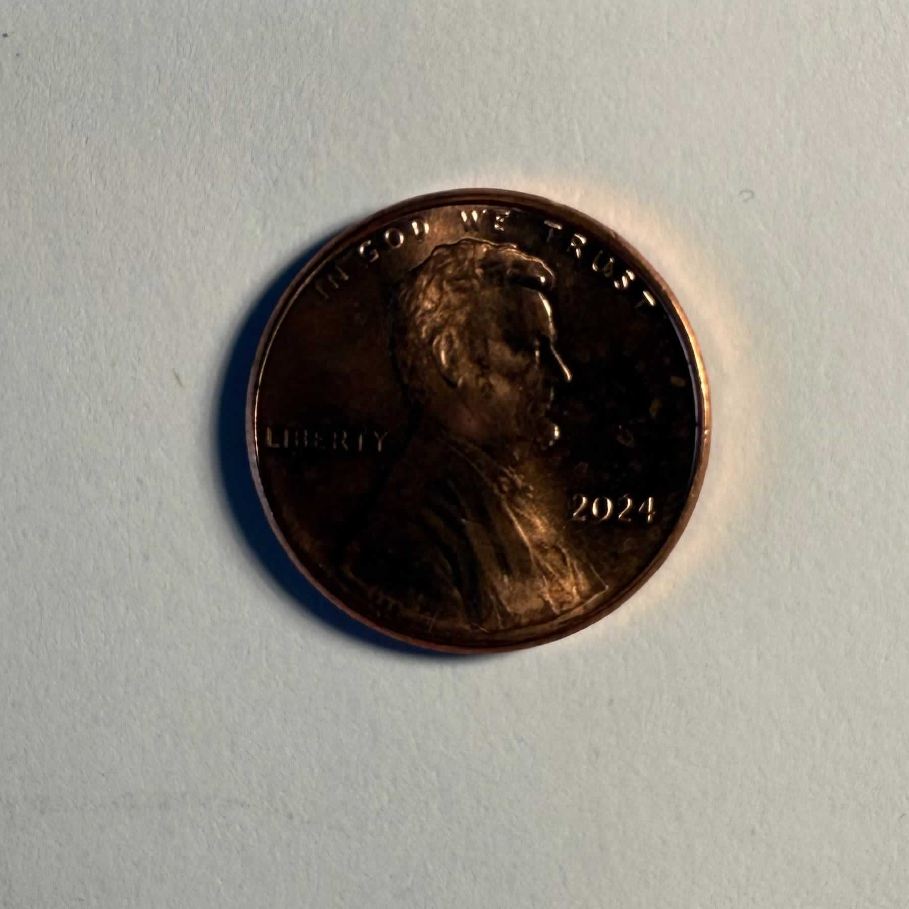 Reverso de 1 Cent, 2011, 2014, 2020, 2022, 2024
