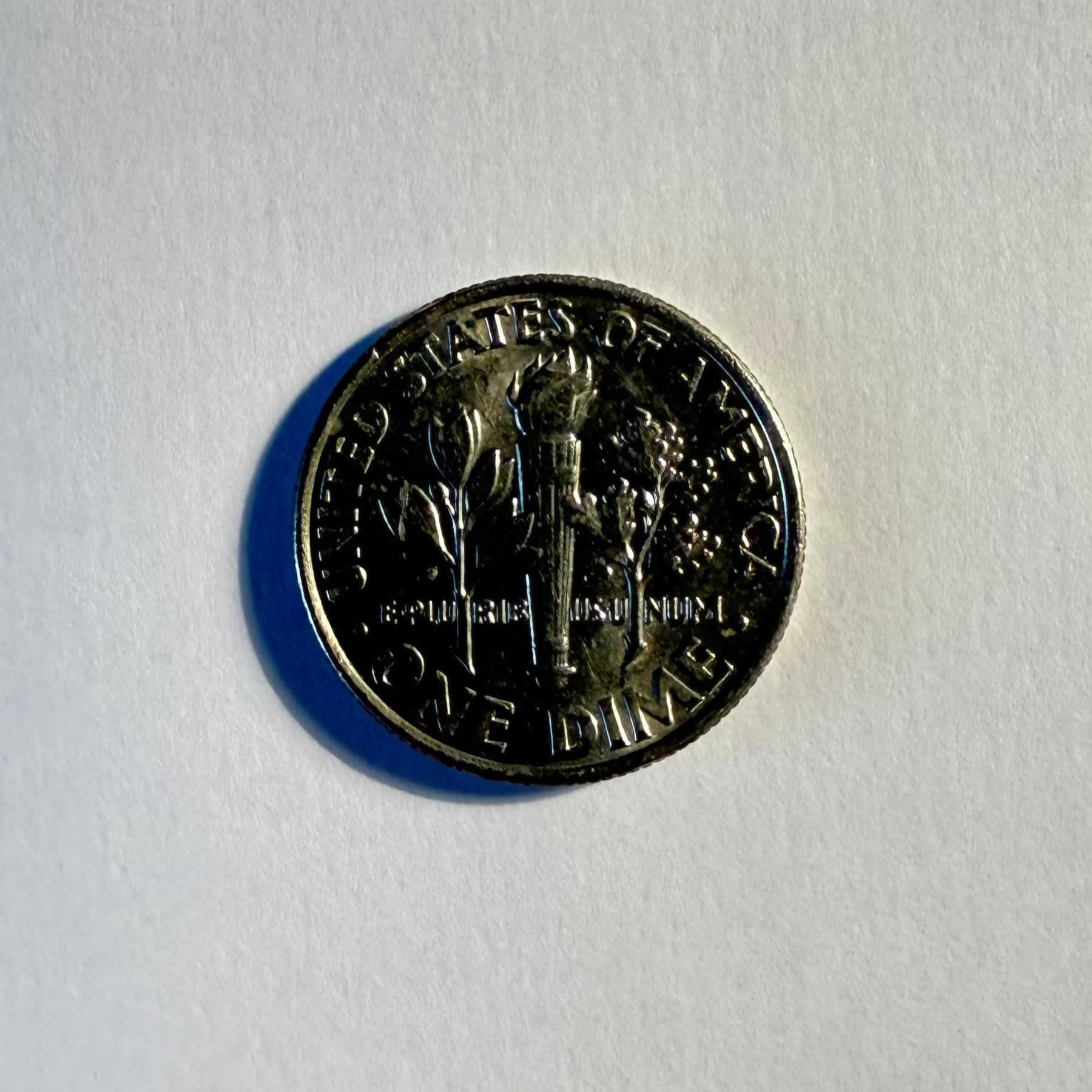 Anverso de 1 Dime, 2002, 2003, 2006, 2007, 2011, 2013, 2015, 2016