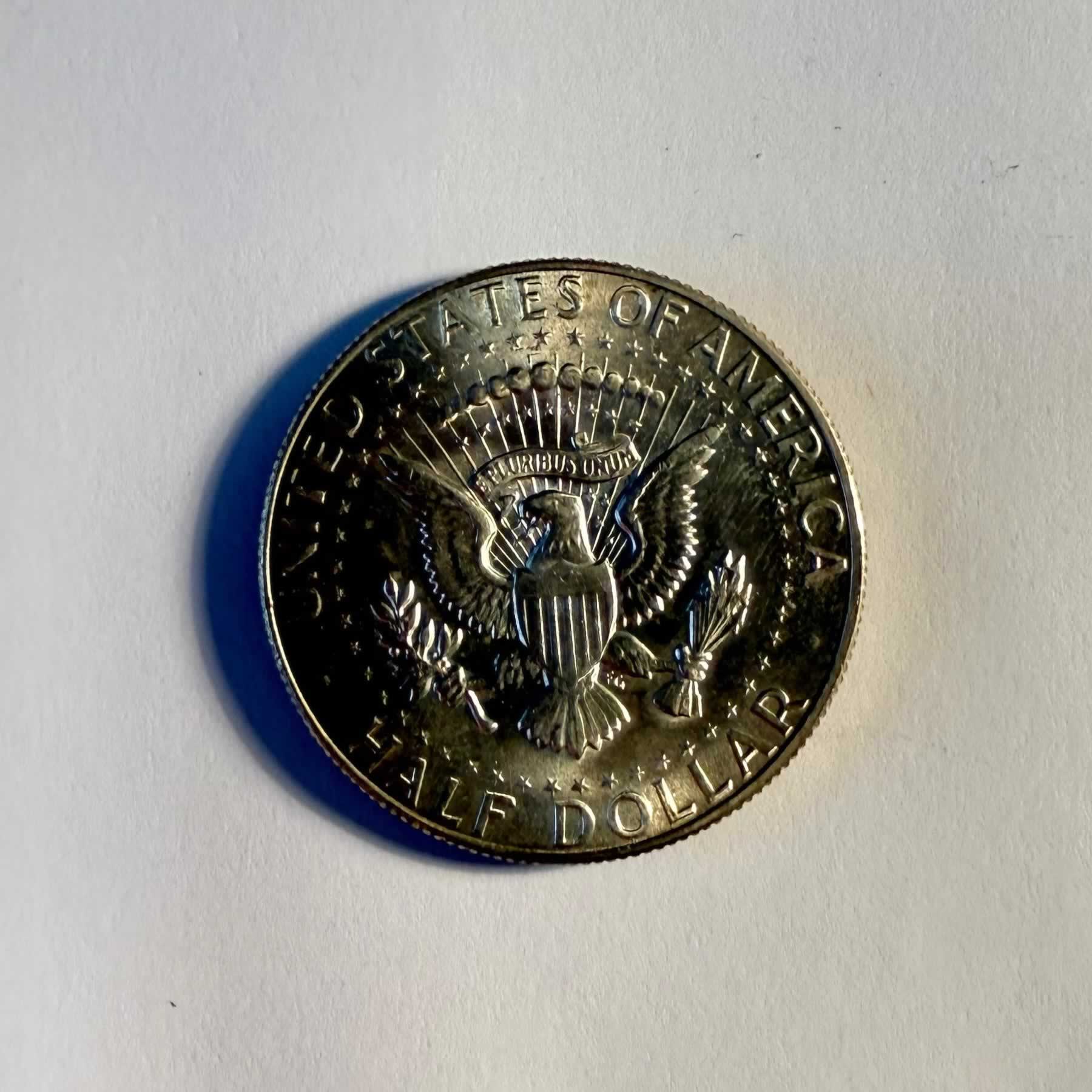Anverso de 1/2 Dollar, 1969