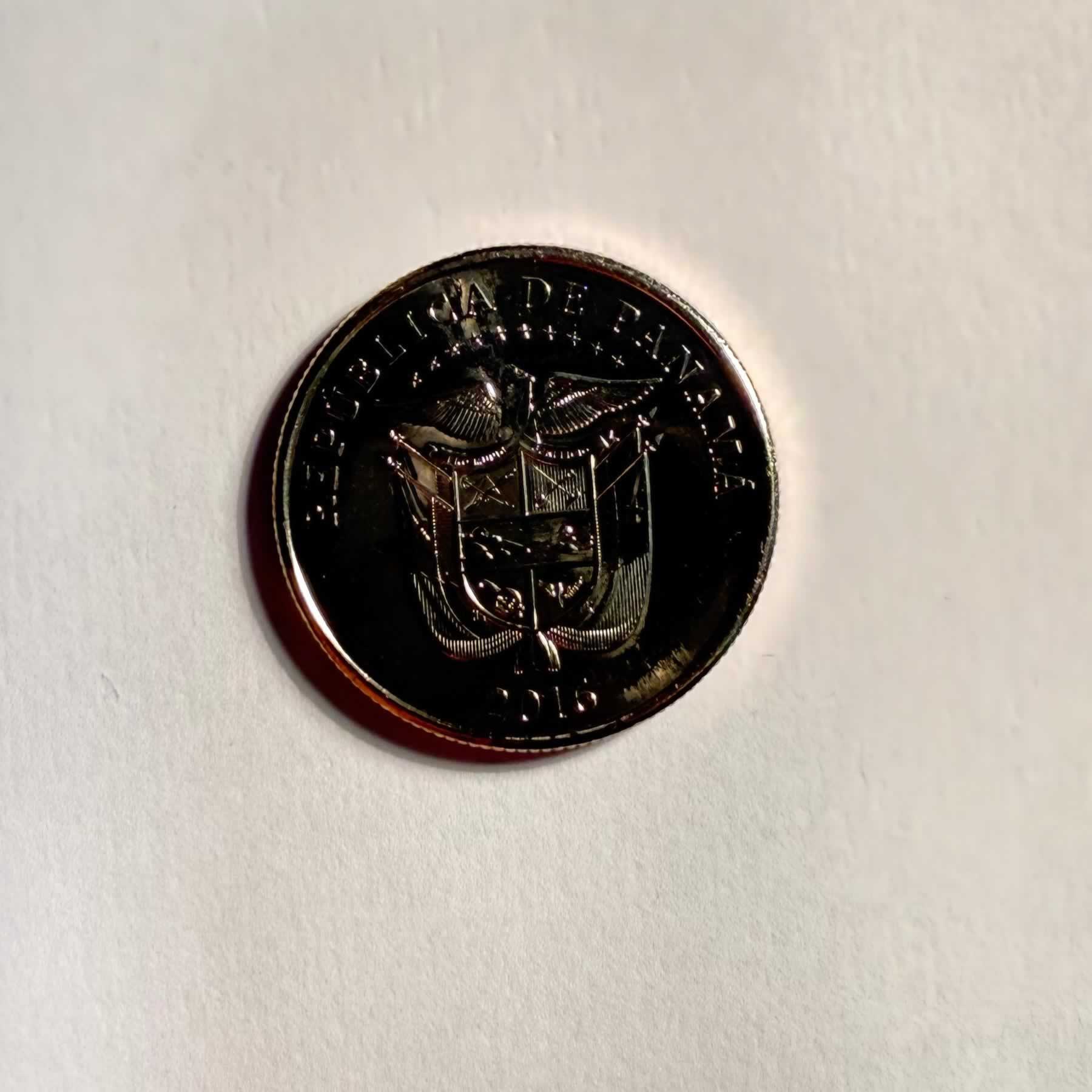 Reverso de 1/4 de Balboa, 2016, Panamá · 1961 - 2019