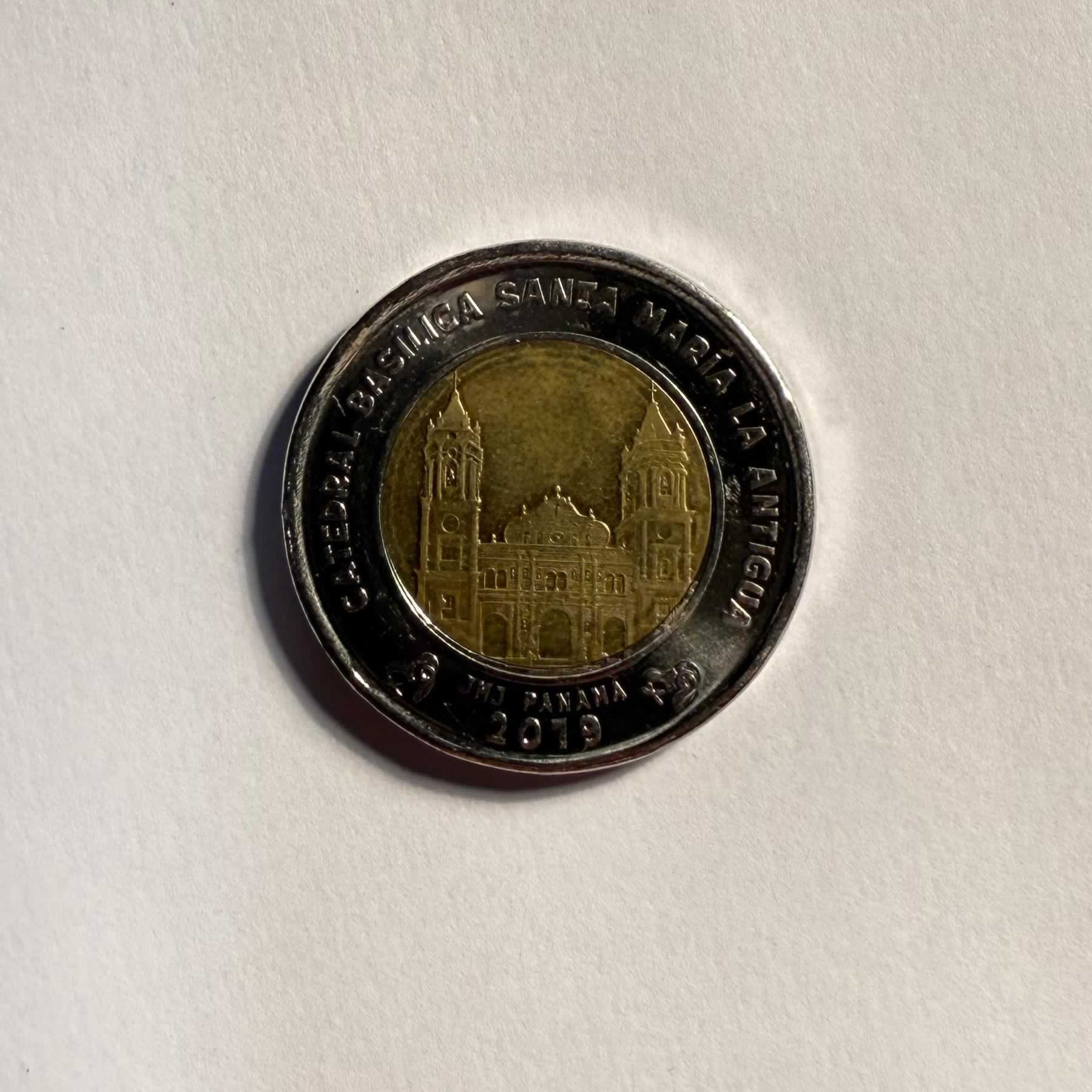 Reverso de 1 Balboa, 2019