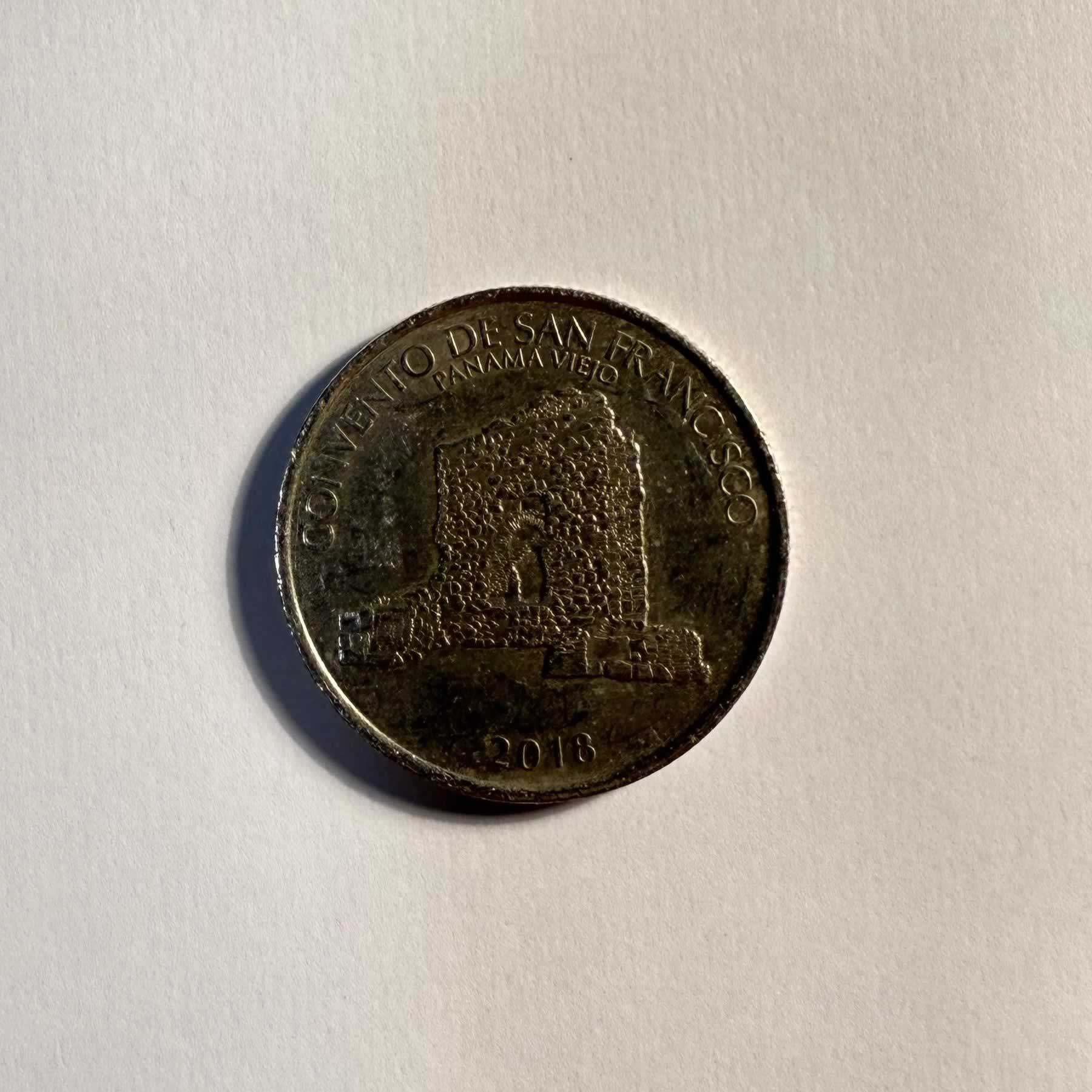 Reverso de 1/2 Balboa, 2018