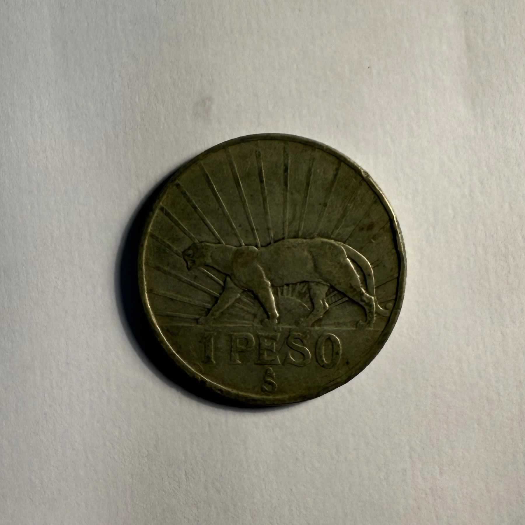 Anverso de 1 Pesos, 1942