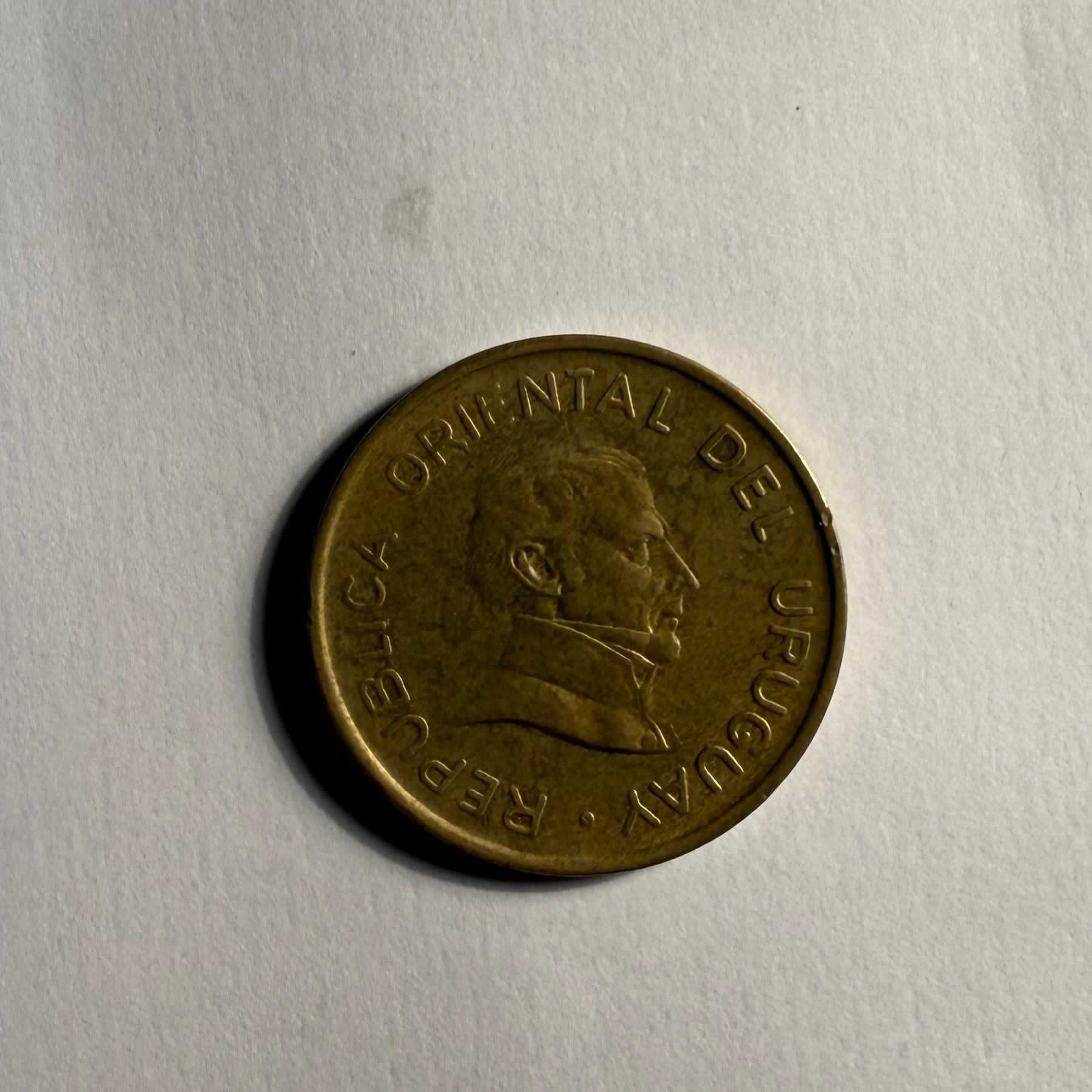 Reverso de 2 Pesos, 1994, Uruguay · Peso Uruguayo 1994 - Presente