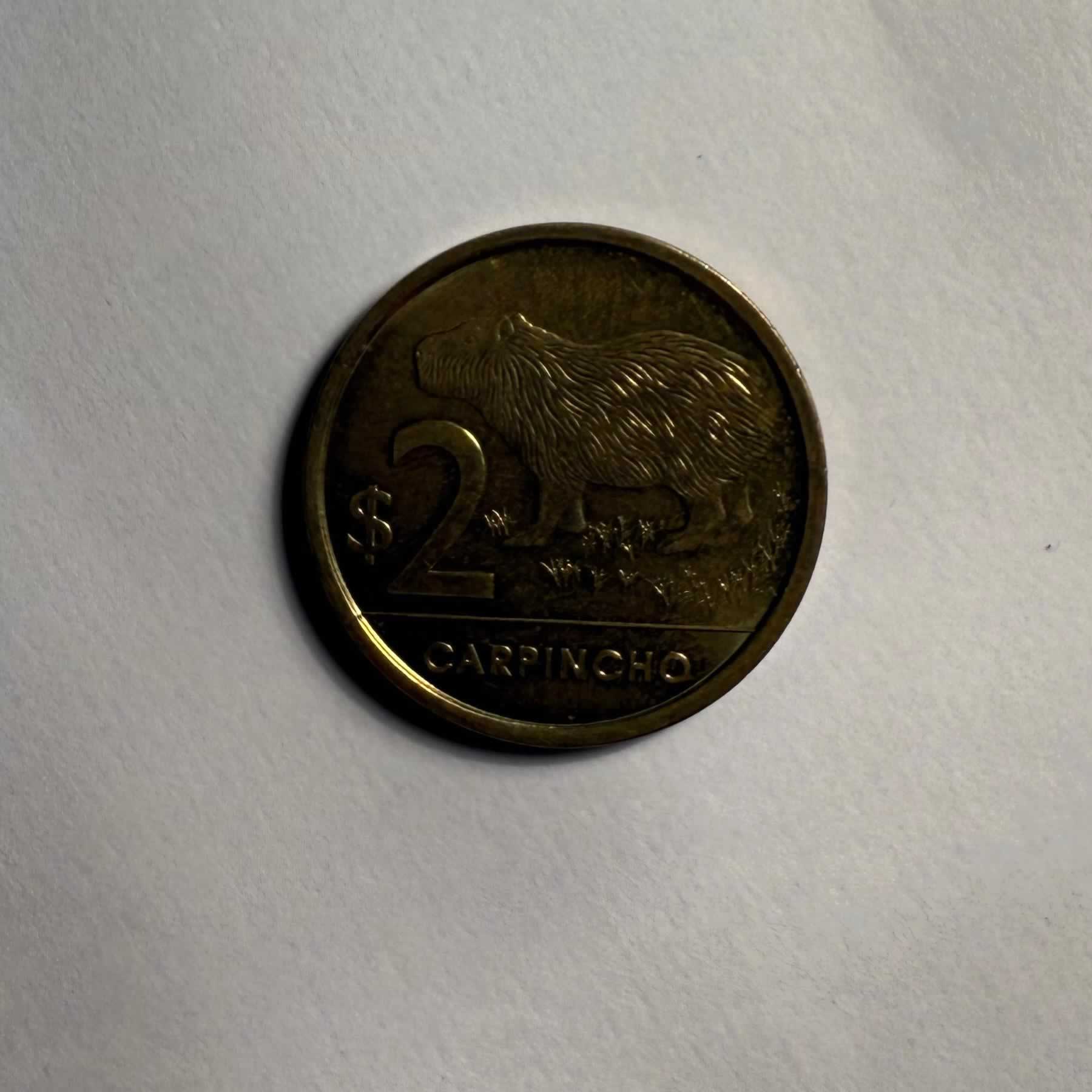 Anverso de 2 Pesos, 1012, 2019
