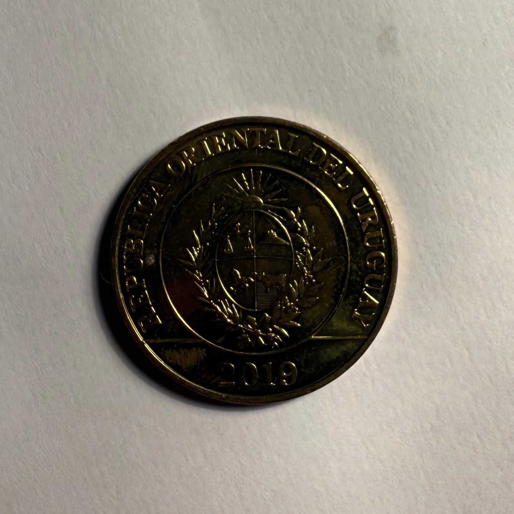 Reverso de 5 Pesos, 2011, 2014, 2019