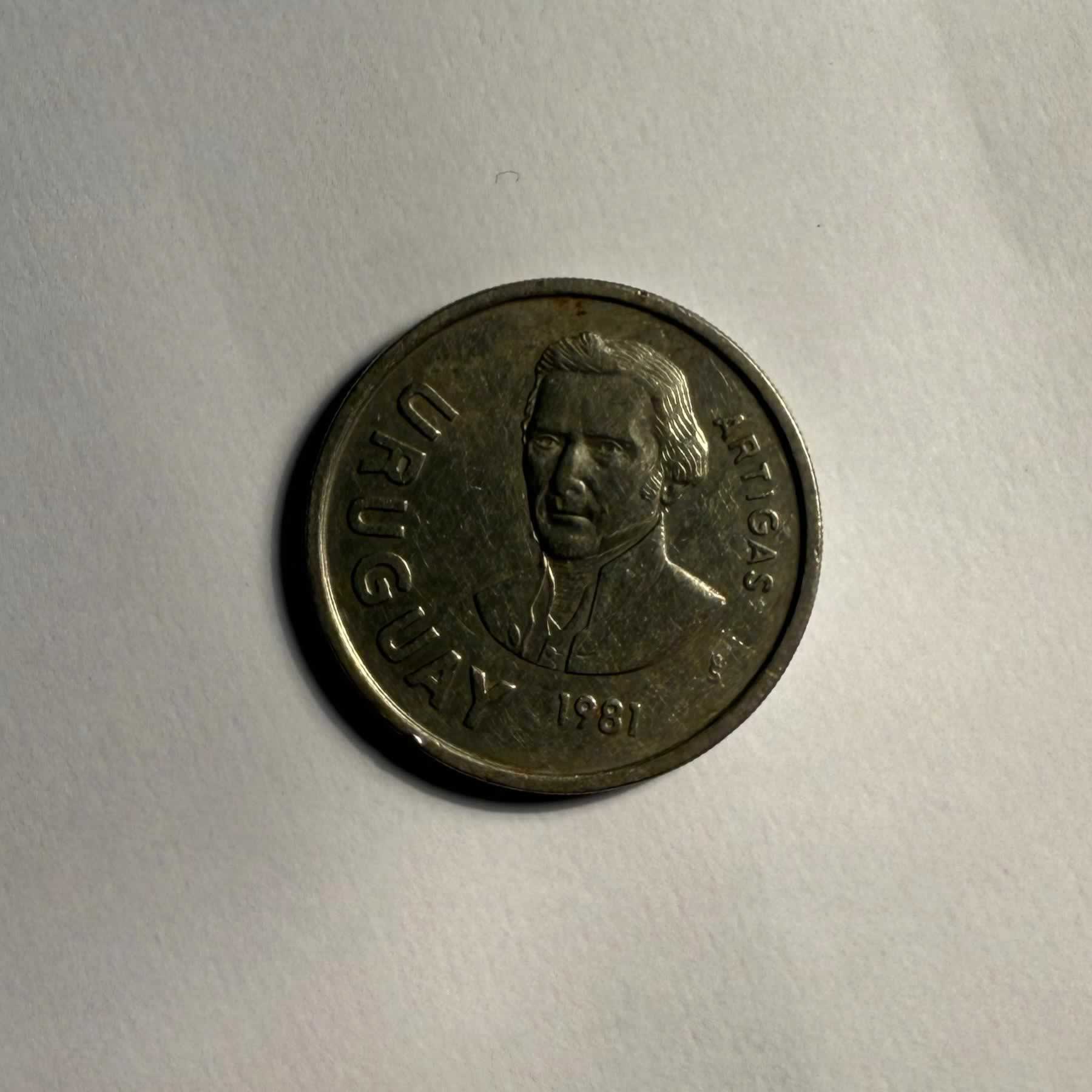 Reverso de 10 Pesos, 1981