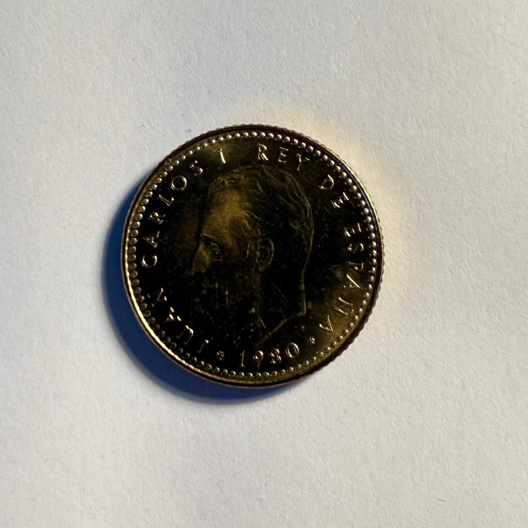 Reverso de 1 Peseta, 1989