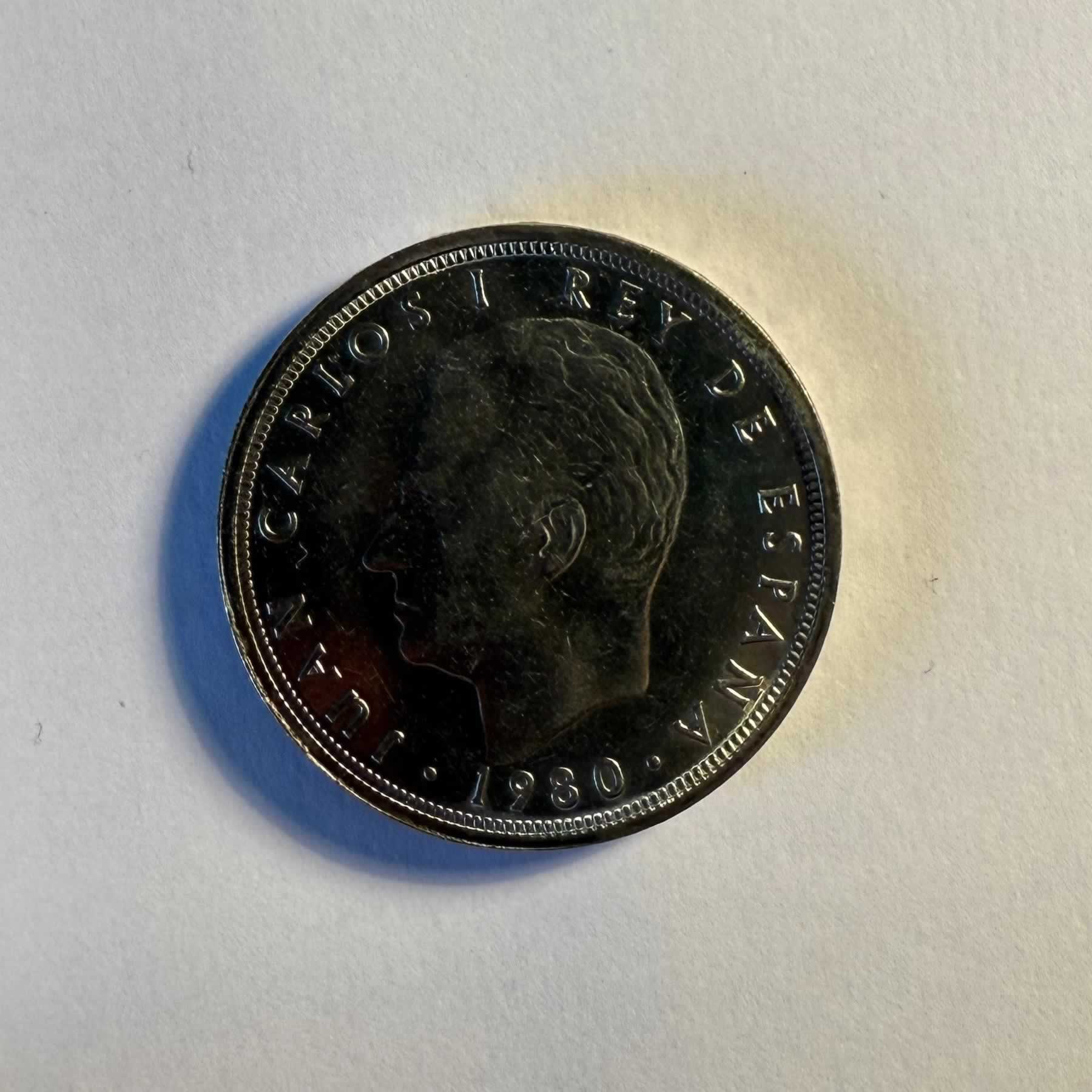 Reverso de 50 Pesetas, 1980