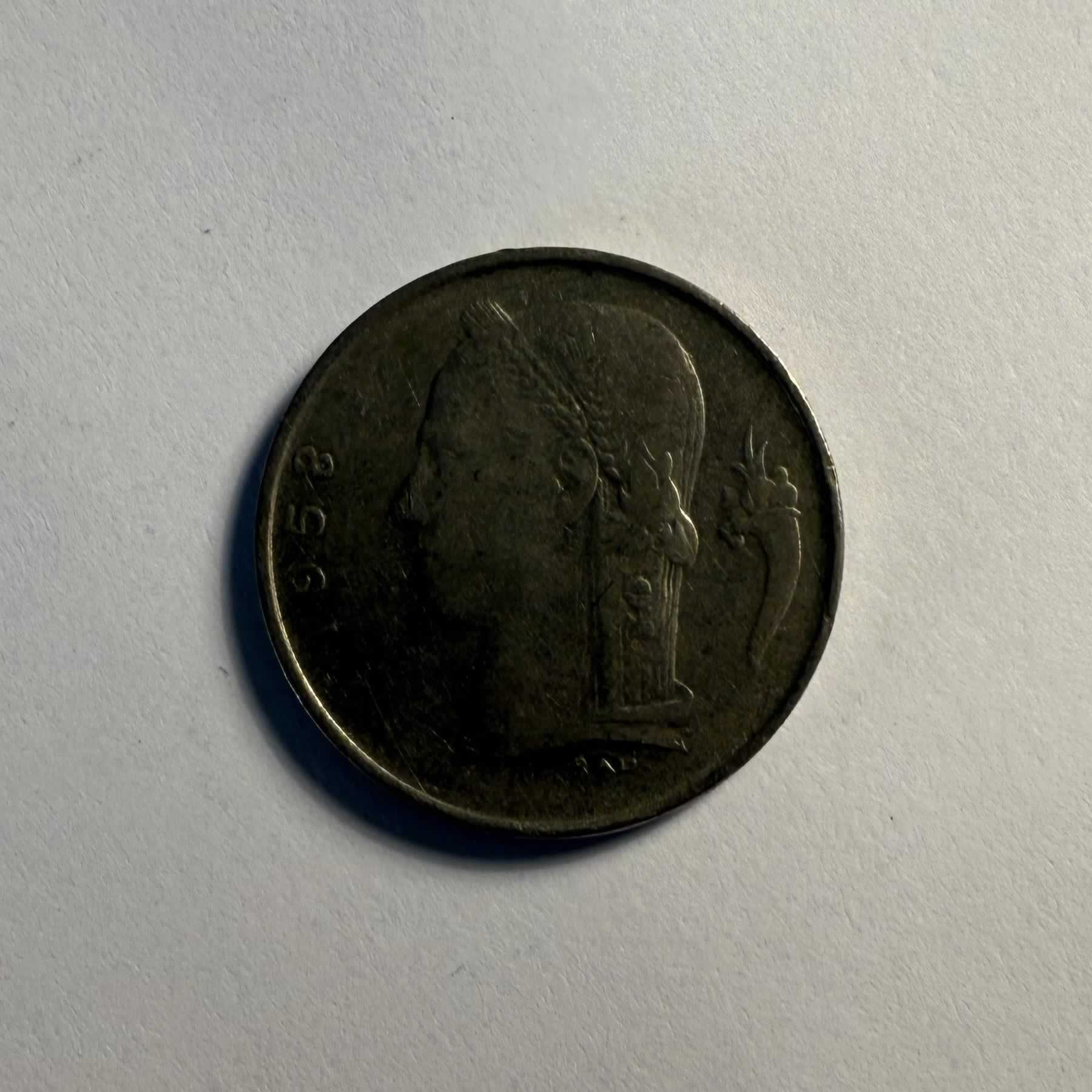 Reverso de 1 Franco, 1952, 1958, 1961, 1963